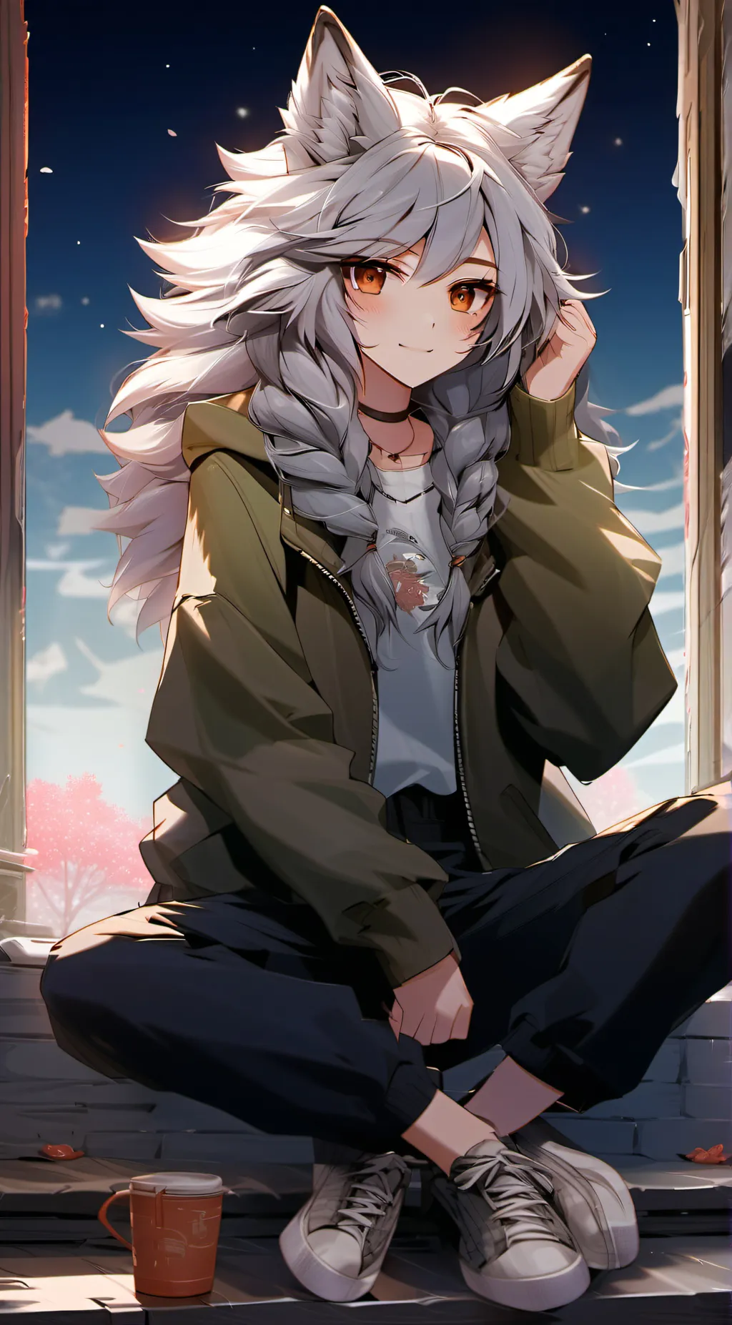 ai character: Melonly background