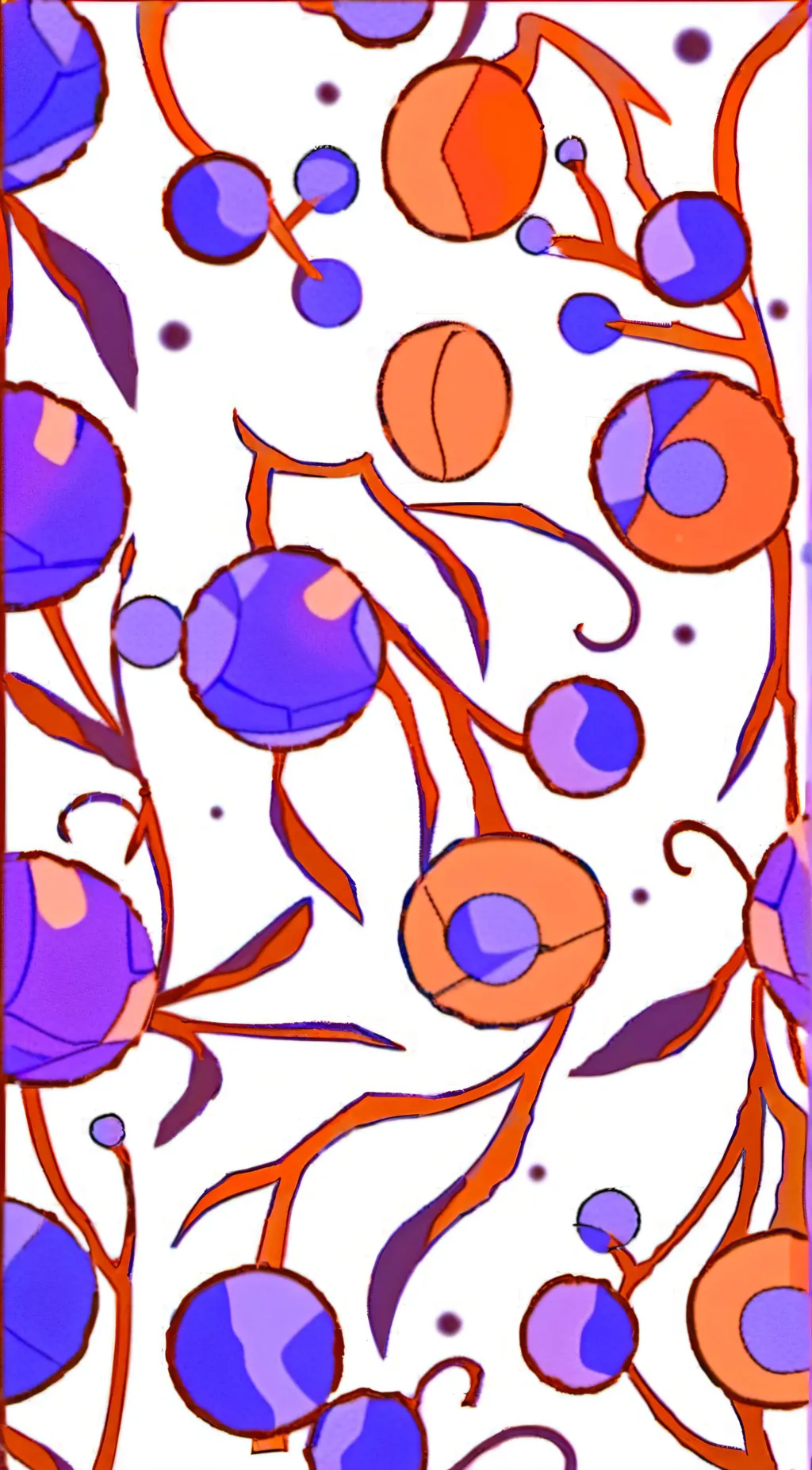 ai character: blueberry inf background