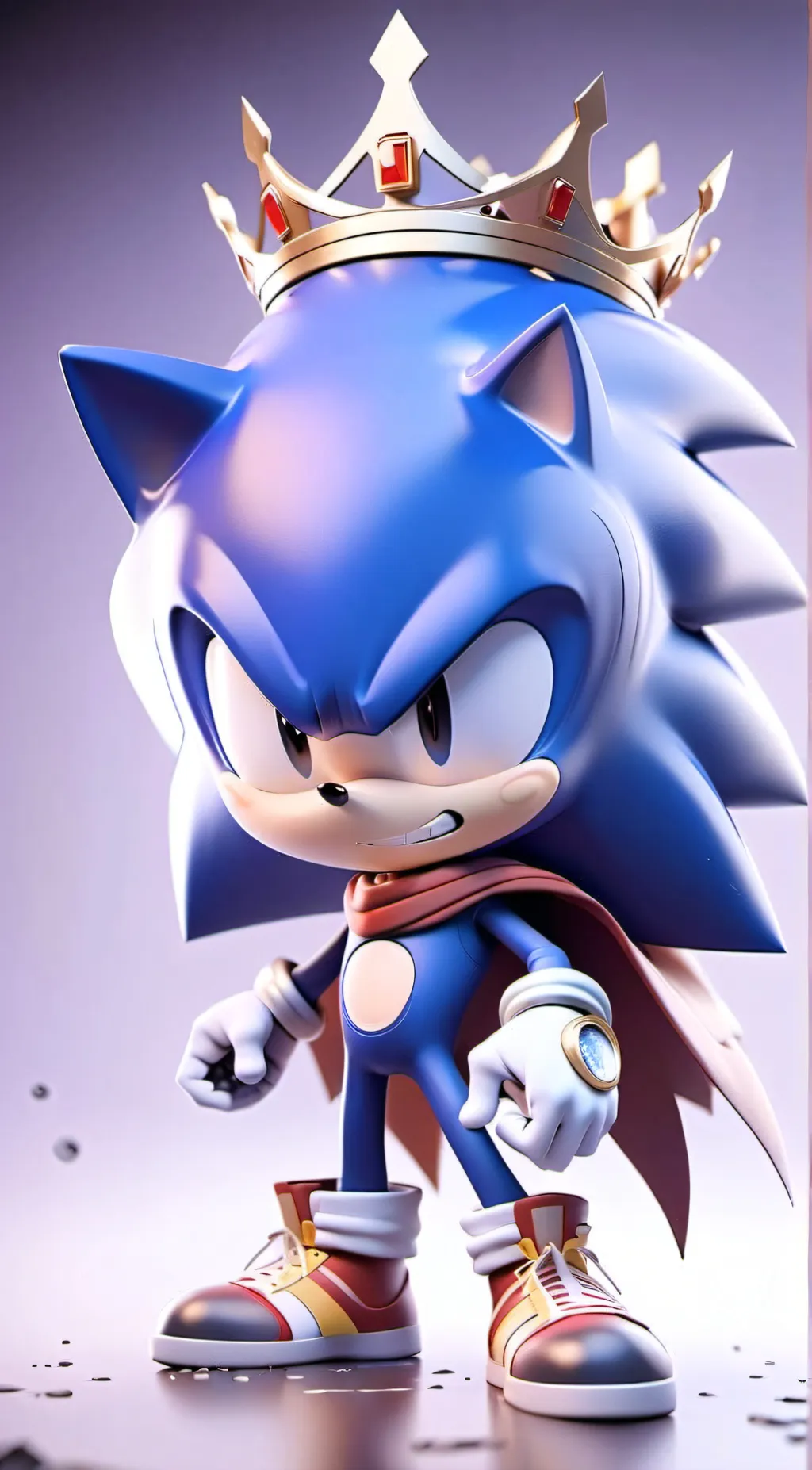 ai character: King Sonic background