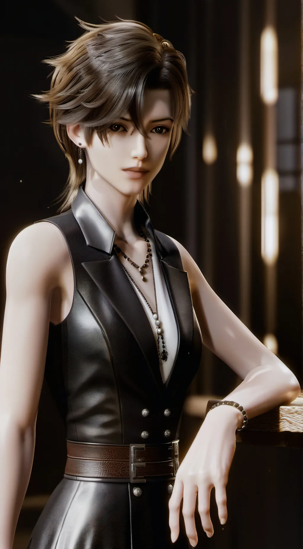 ai character: Mandy  background