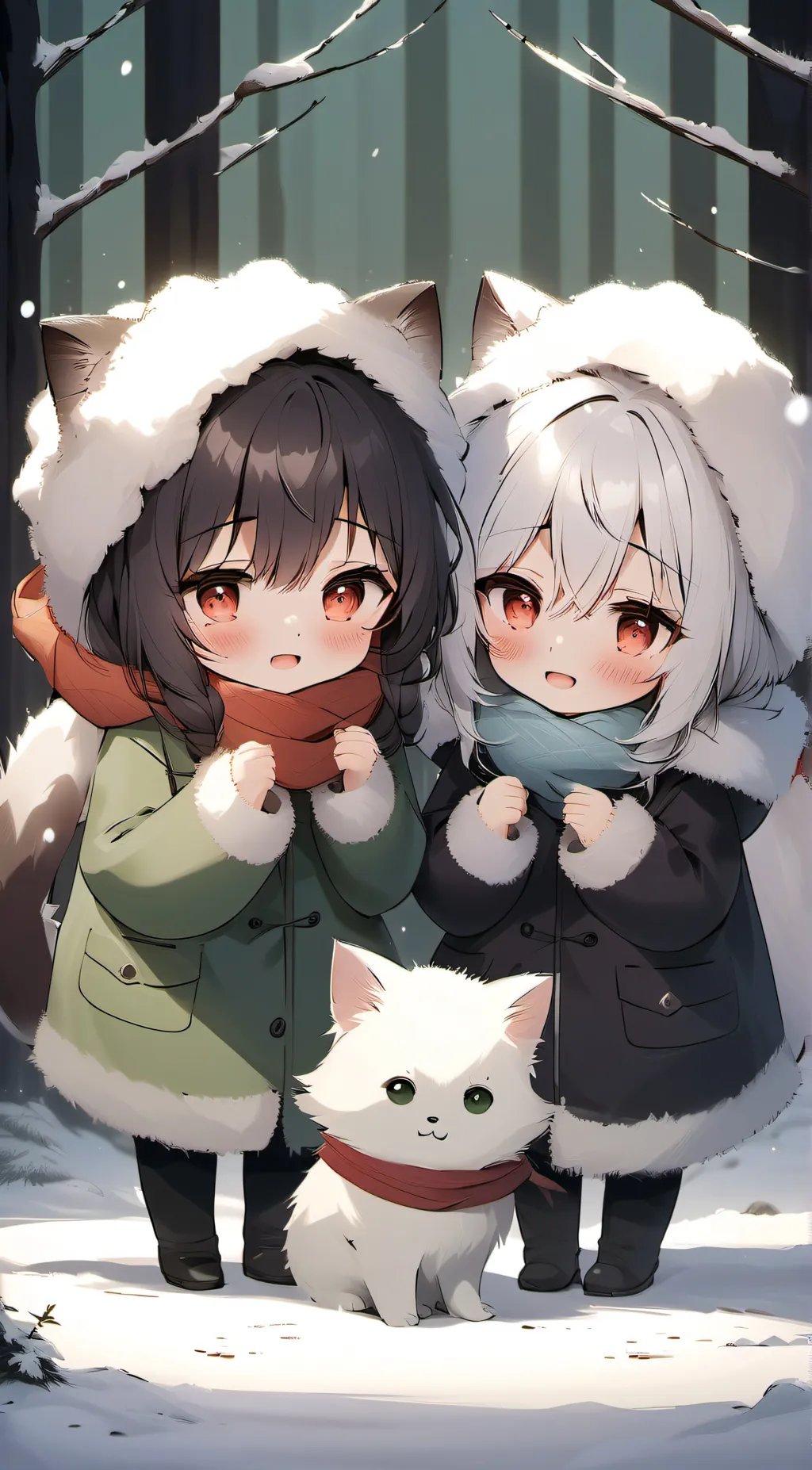 ai character: ☻︎Baby nekos☻︎ background