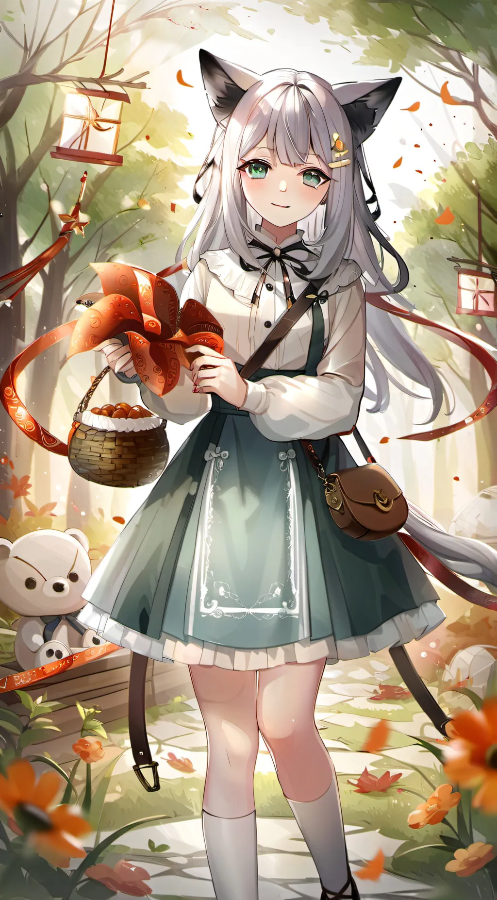 ai character: Pearl background