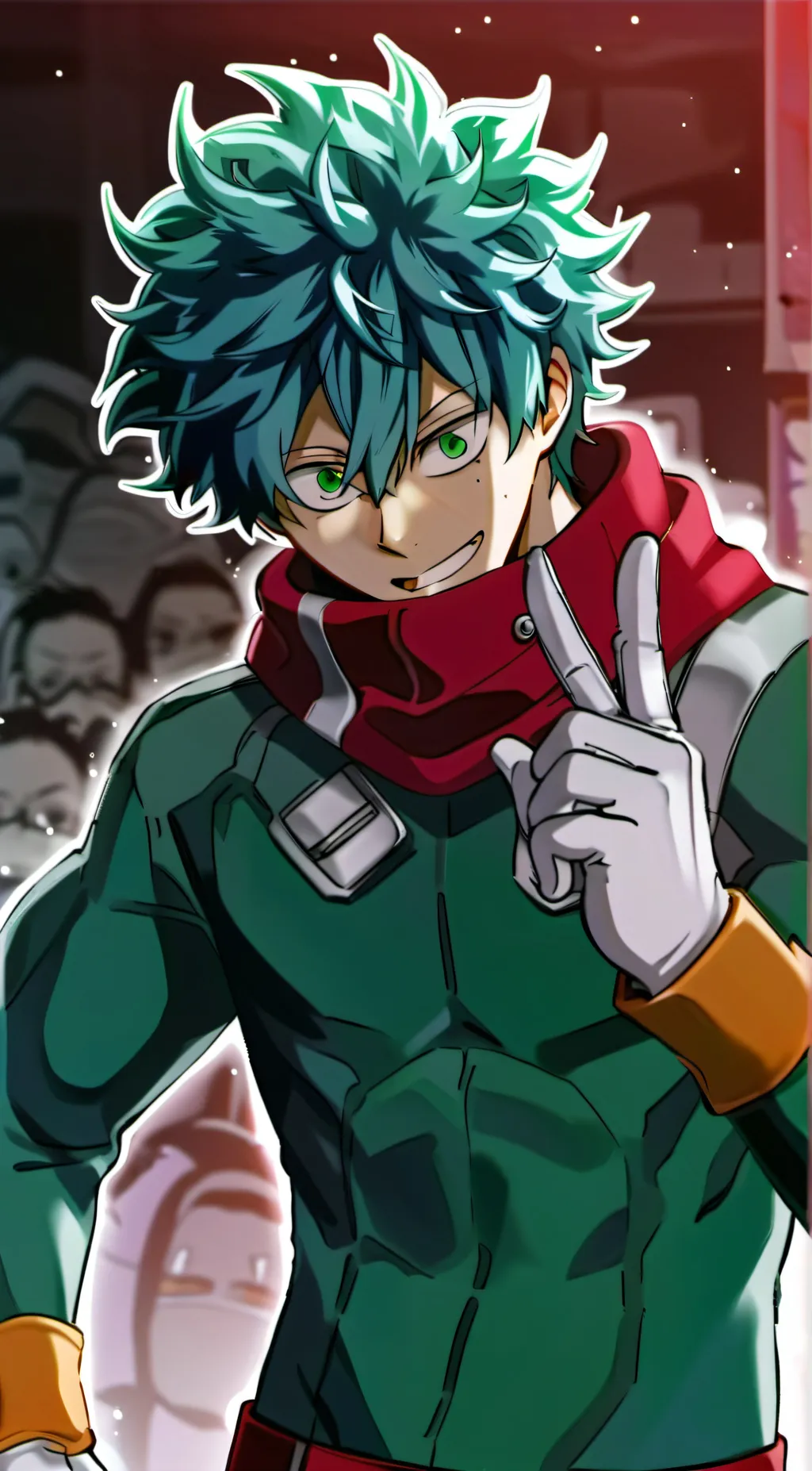 ai character: deku background