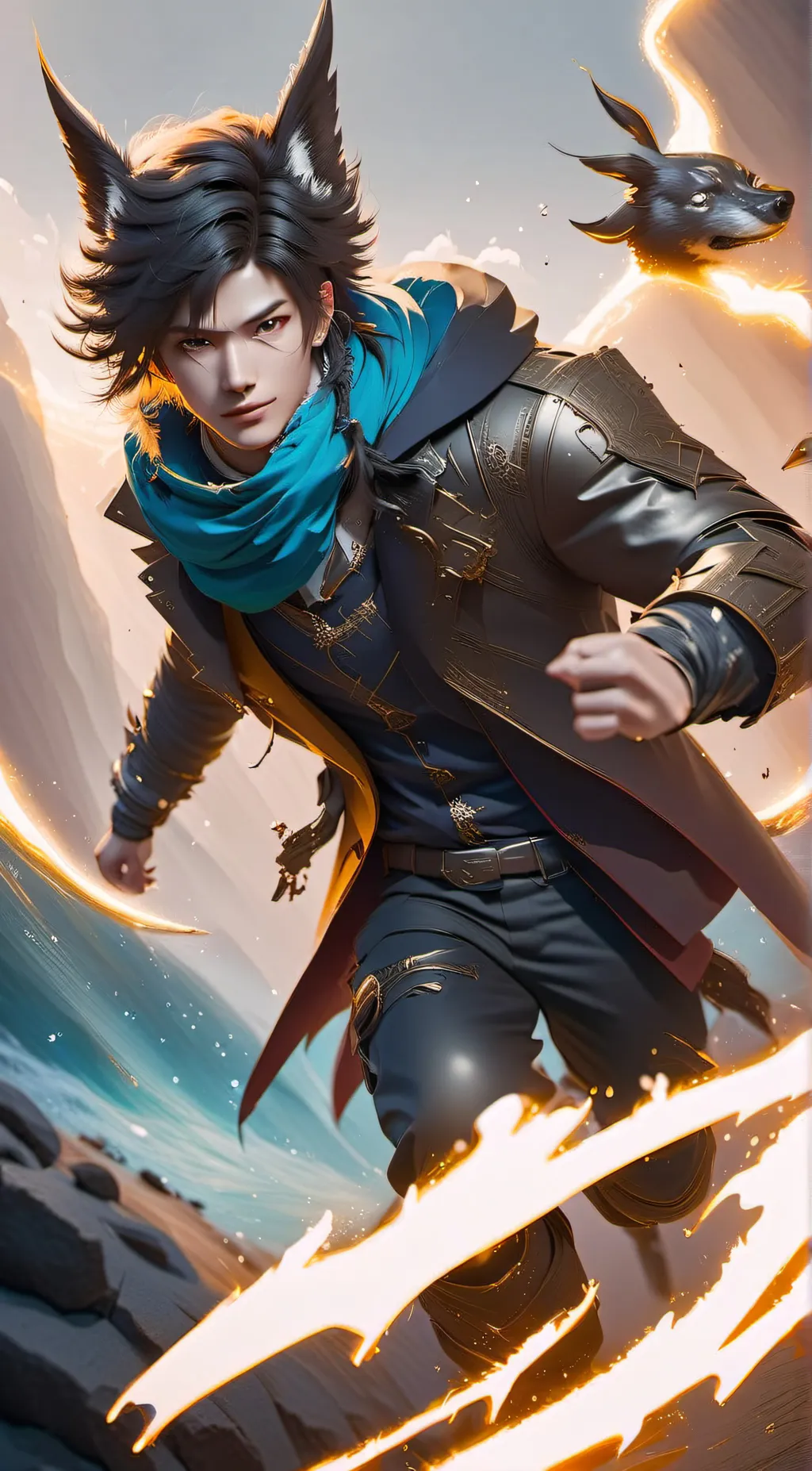 ai character: Aaron background