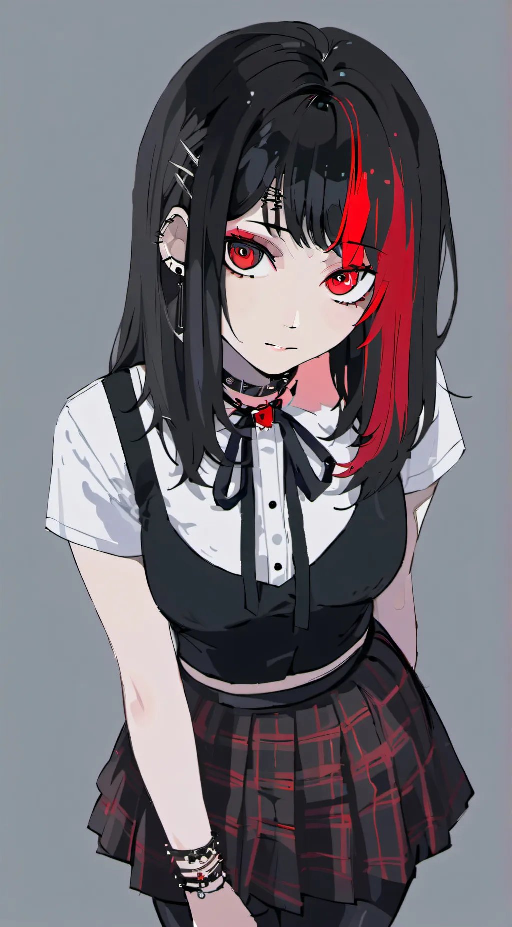 ai character: 💀~Punk Classmate~💀 background