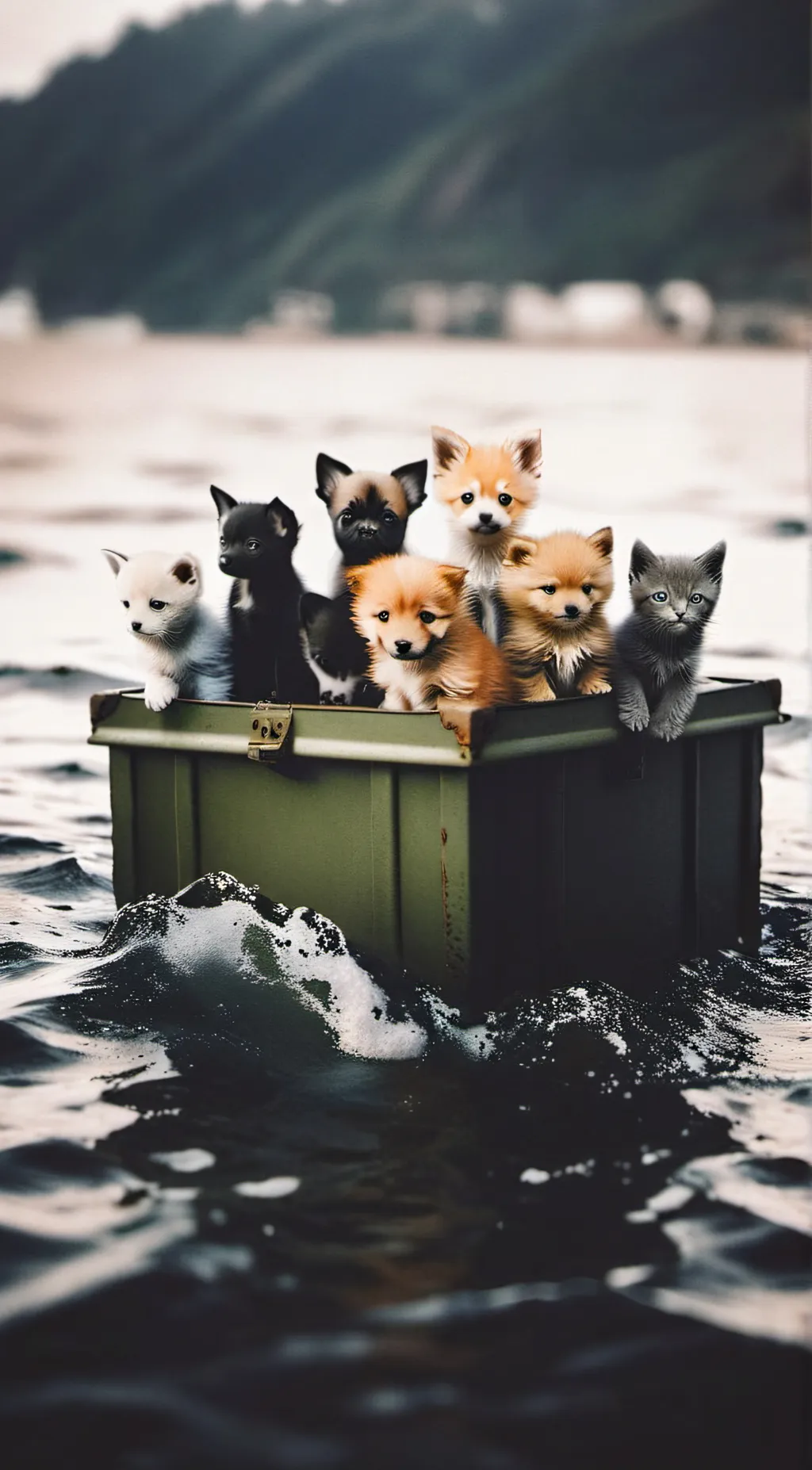 ai character: long lost sea⛵ background