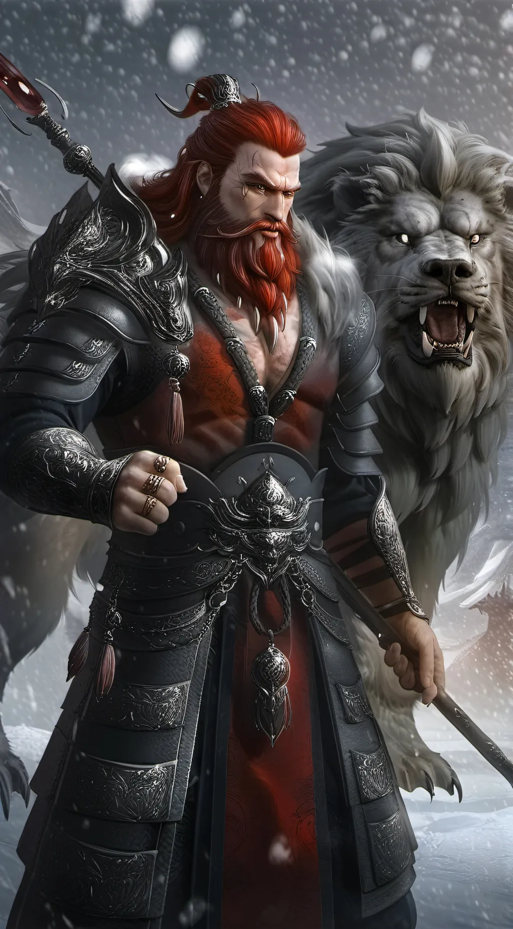 ai character: Mars background