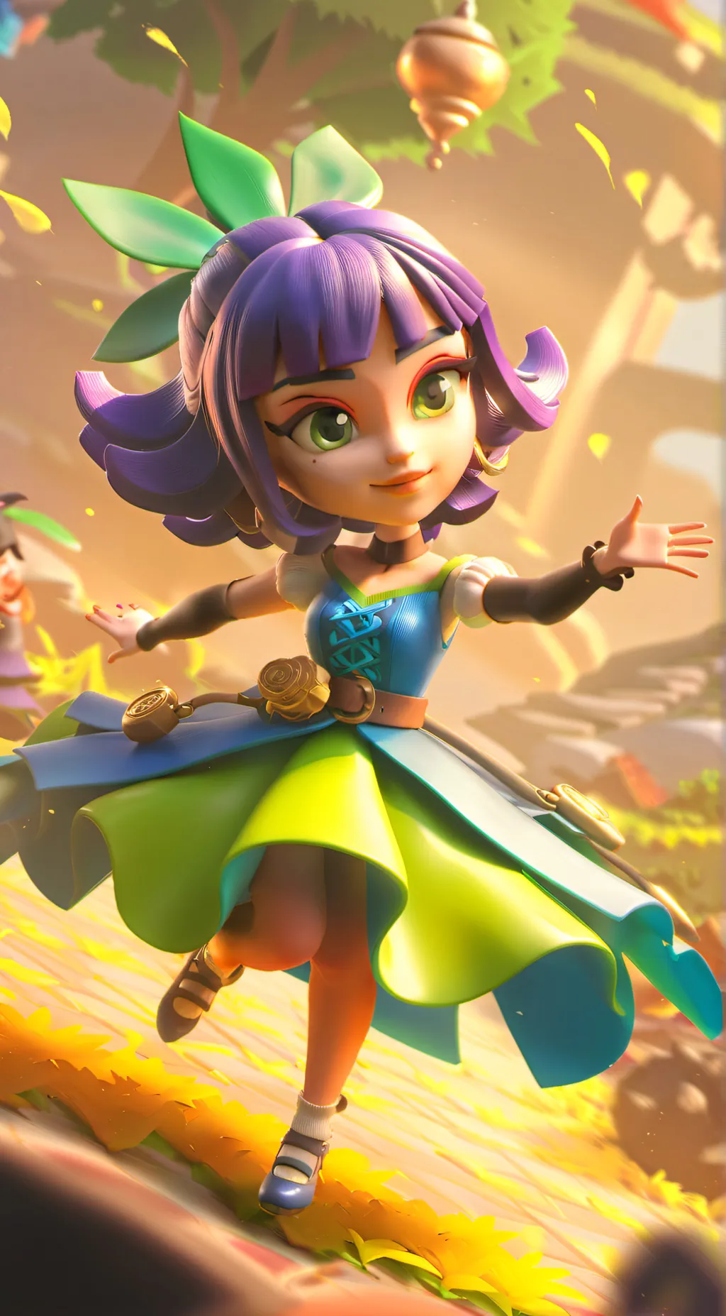 ai character: Lily background