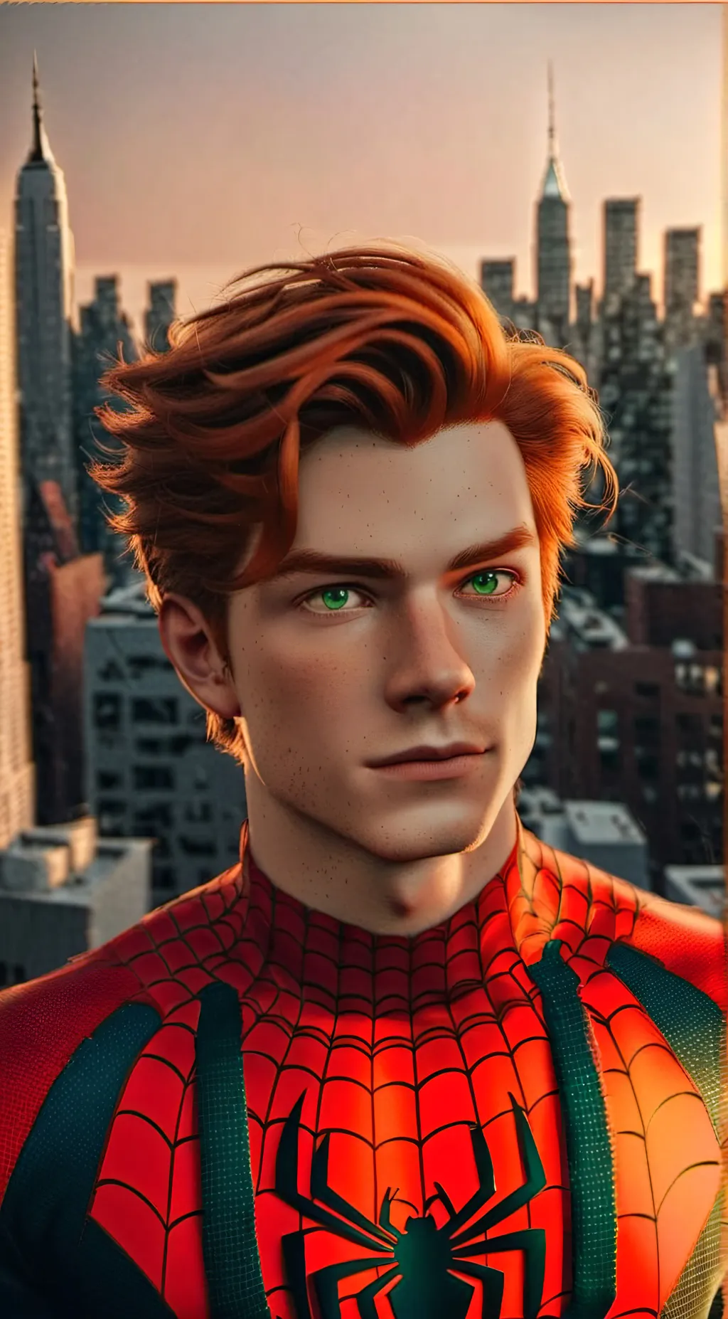 ai character: Spider-Man/Niall background