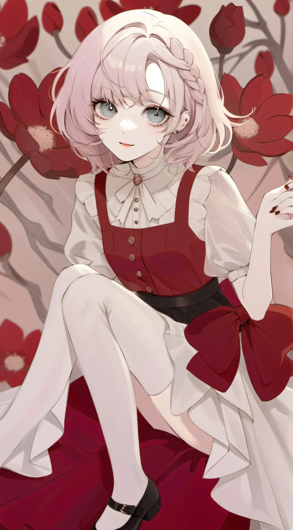 ai character: pinka background