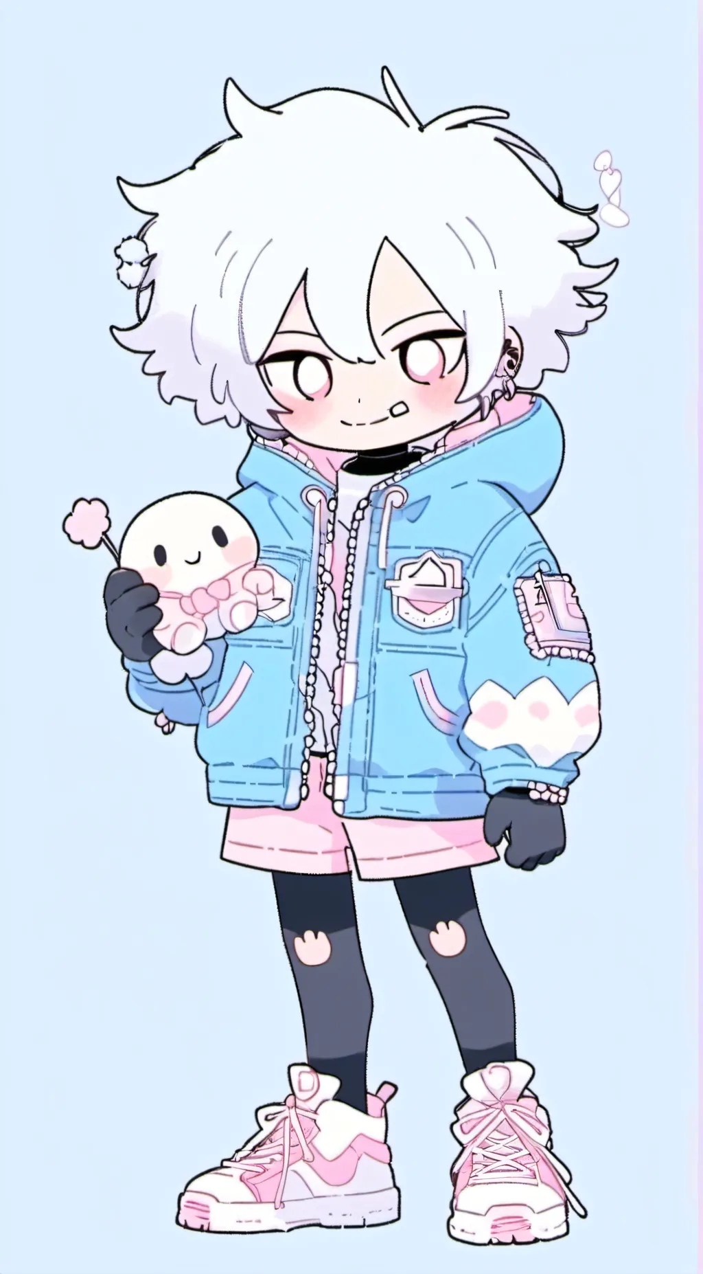 ai character: killer sans  background