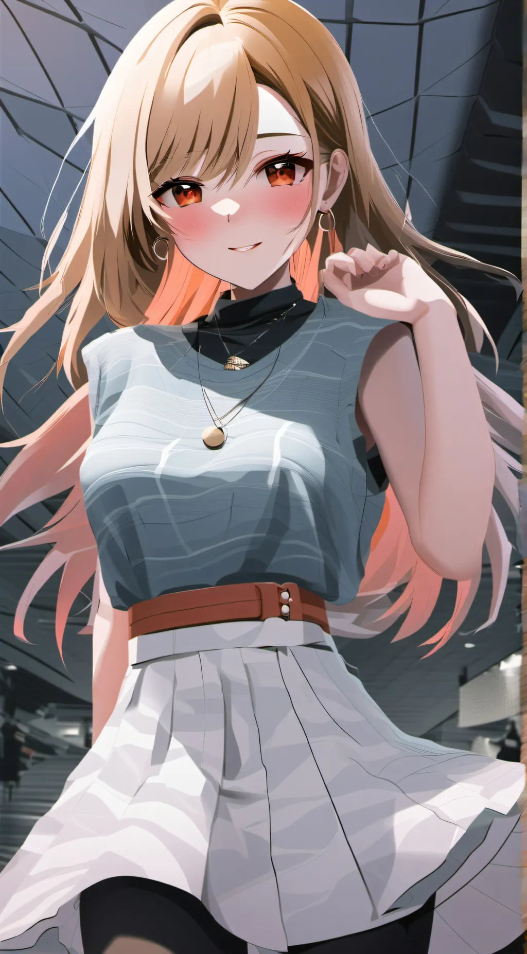 ai character: Marin Kitagawa  background