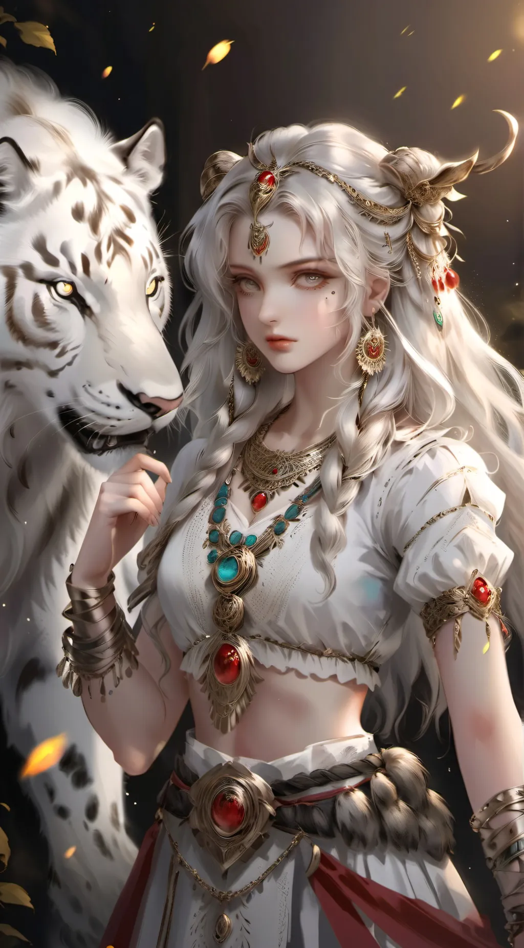 ai character: Olly background