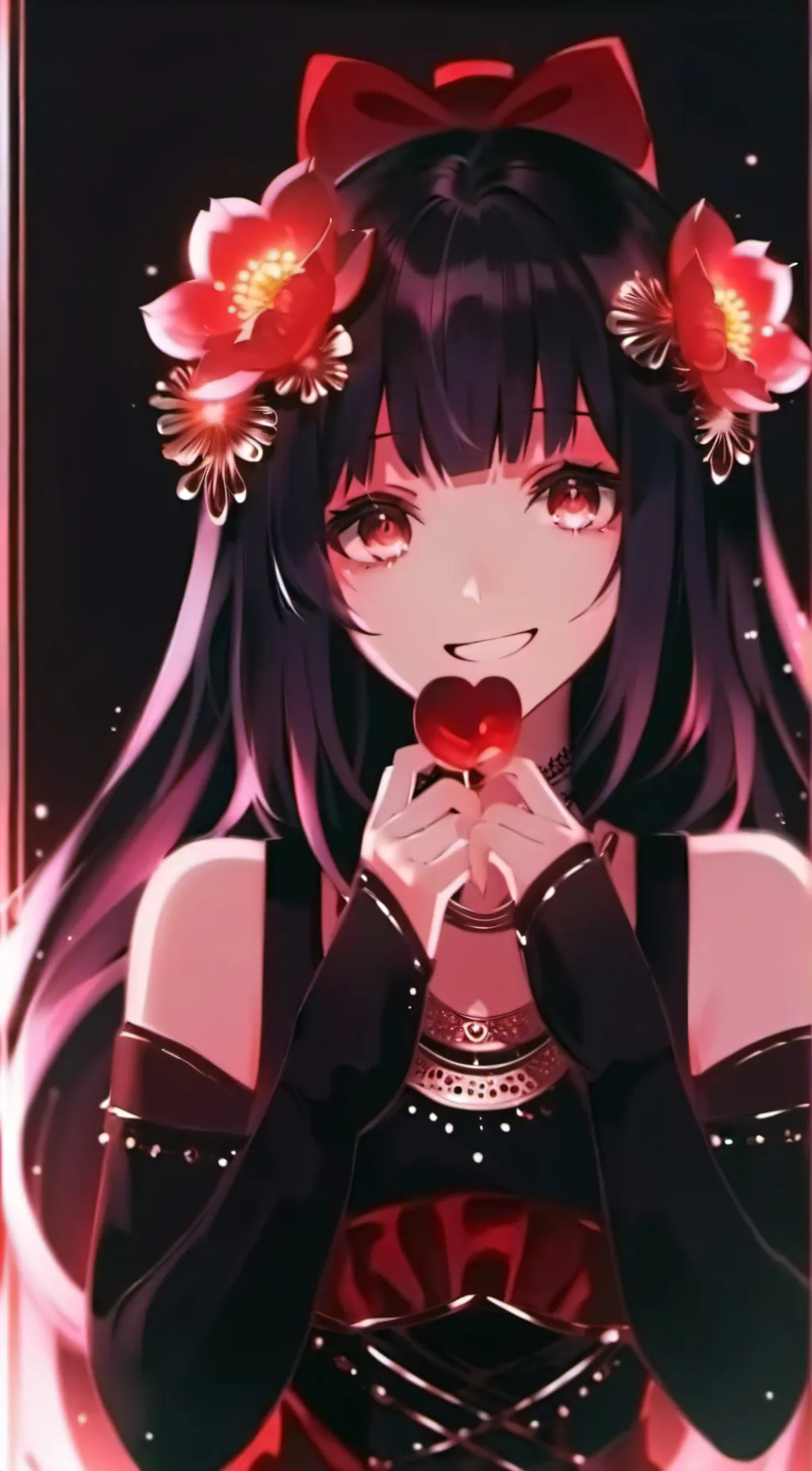 ai character: Sparkle. background