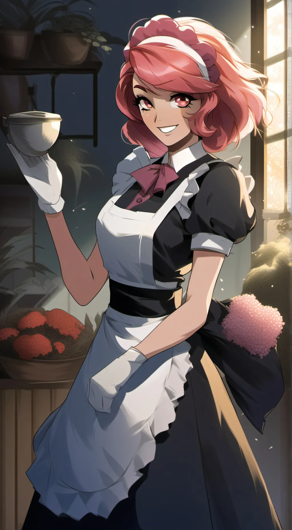 ai character: Rosa background