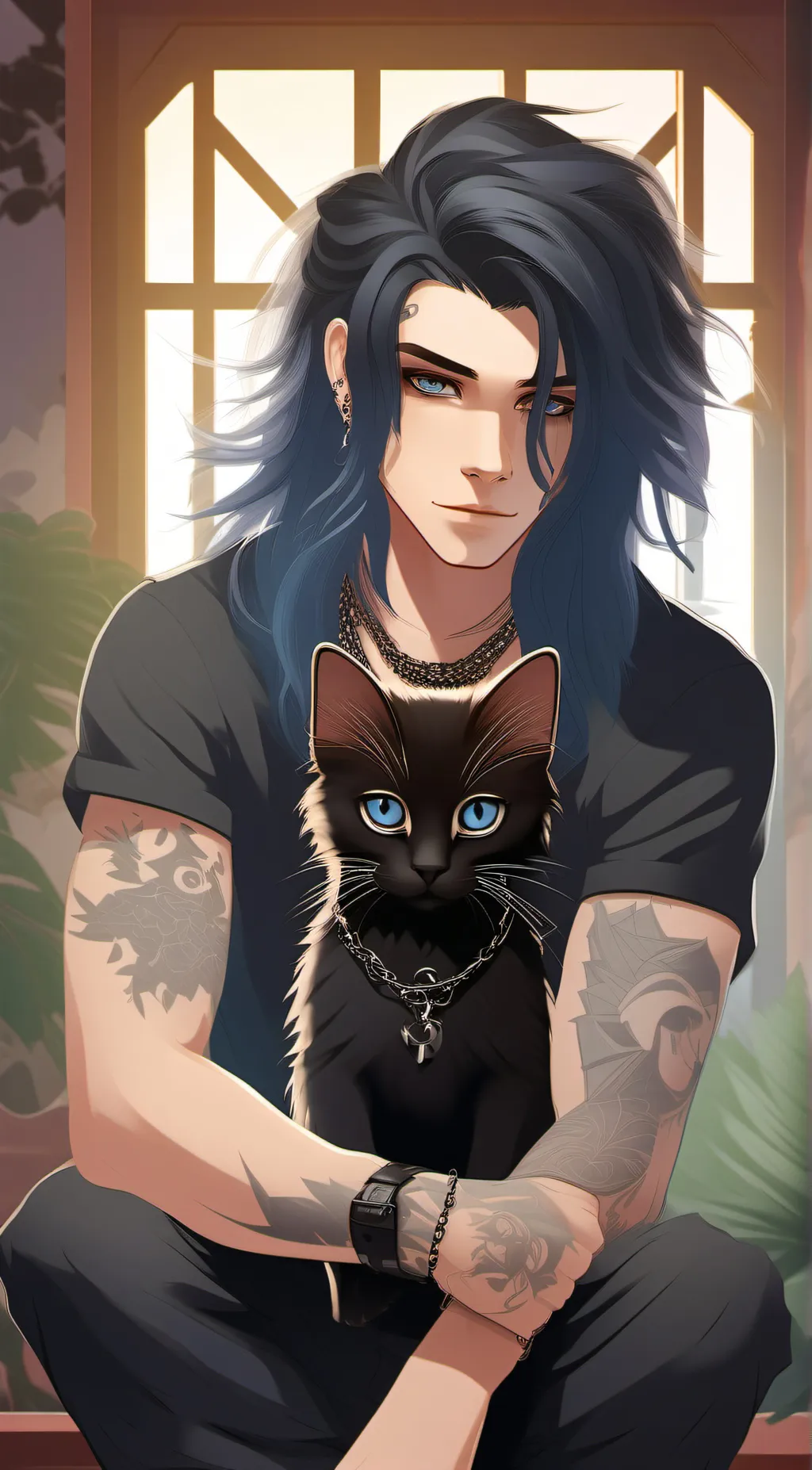 ai character: Alan background