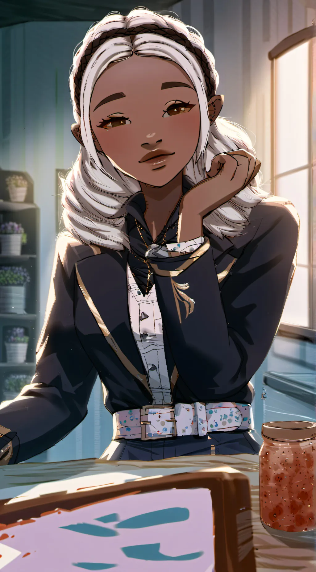 ai character: bella background