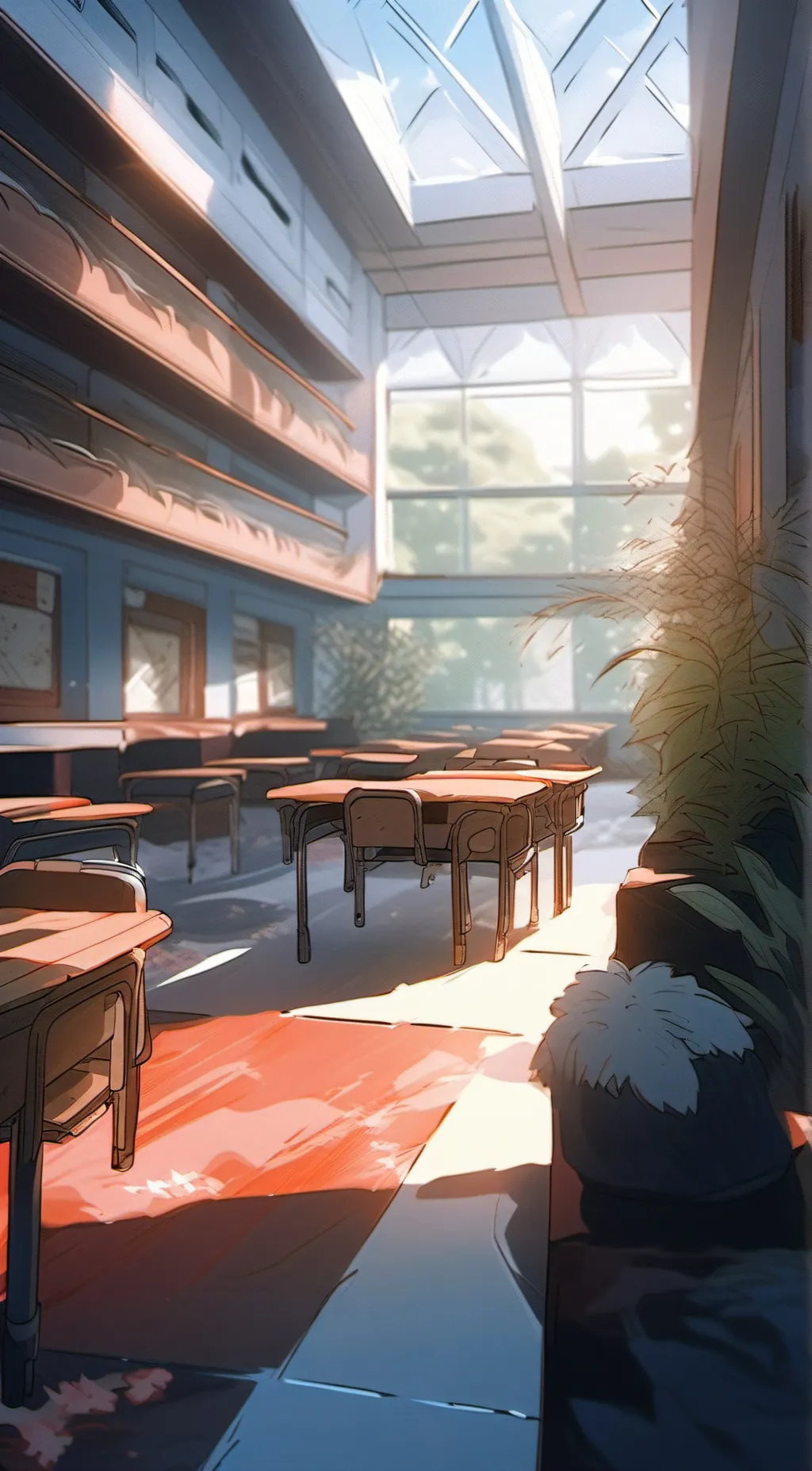 ai character: St. Lexy's School background