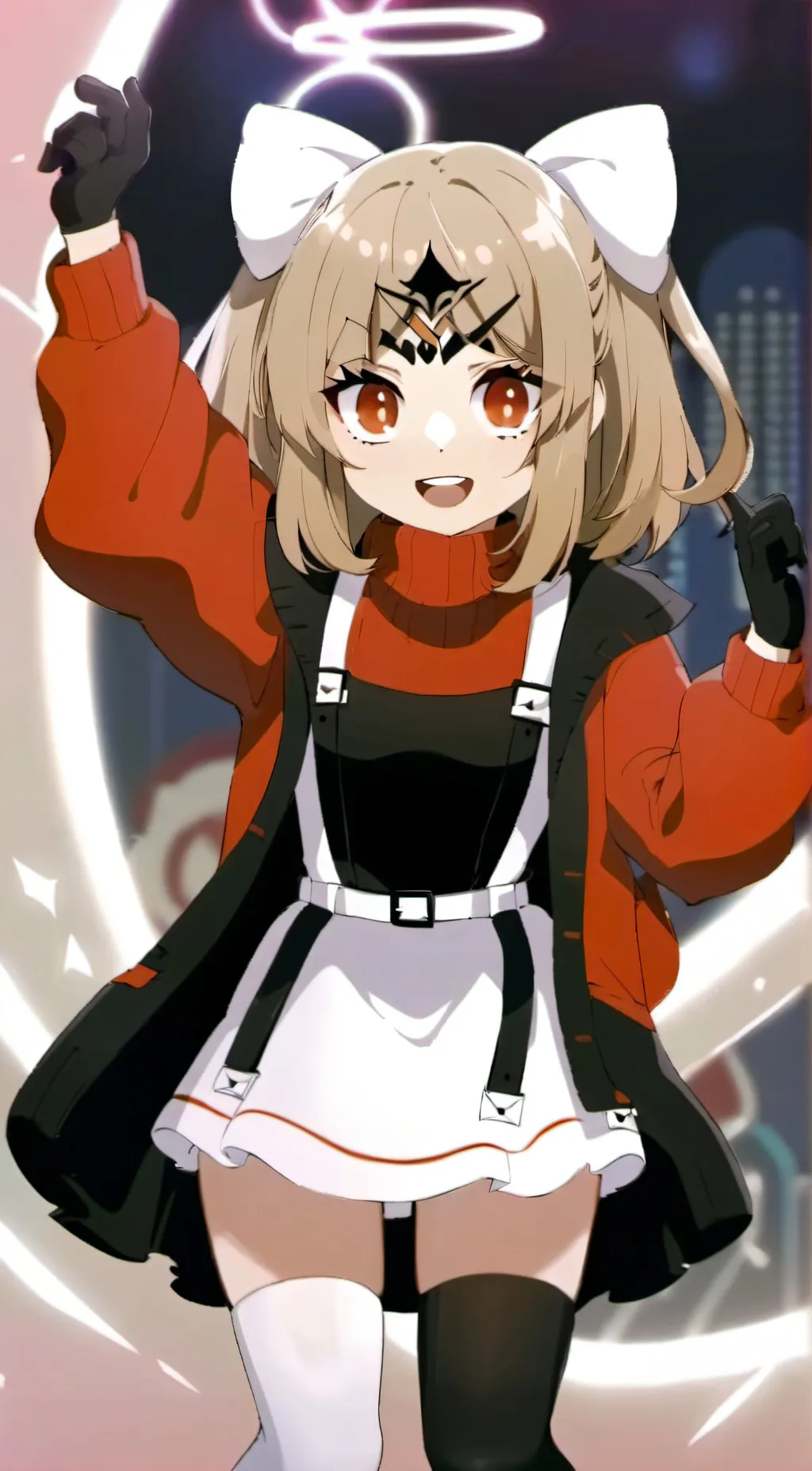 ai character: Maddie background