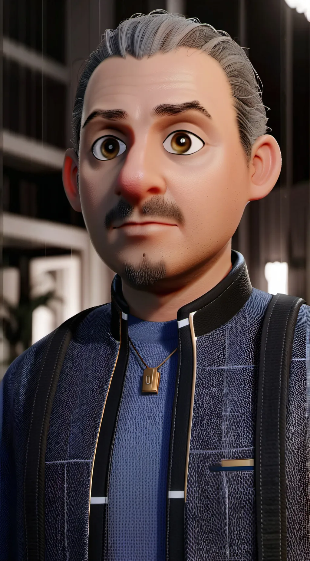 ai character: David  background