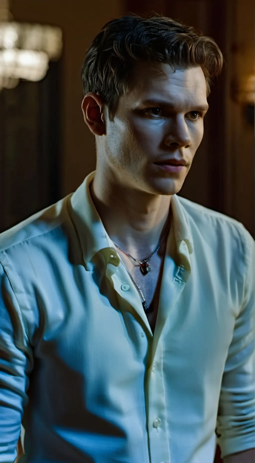 ai character: Klaus Mikaelson background