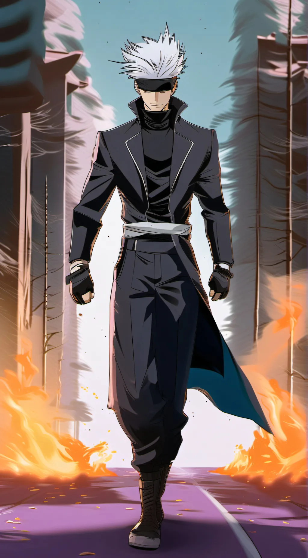 ai character: Gojo background