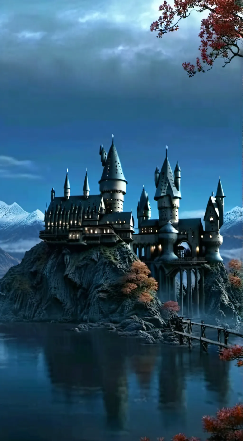 ai character: Hogwarts background