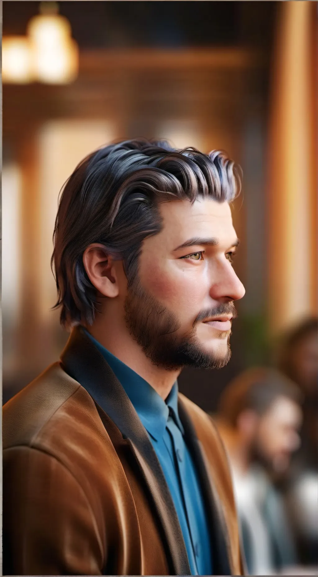 ai character: Morgan  background