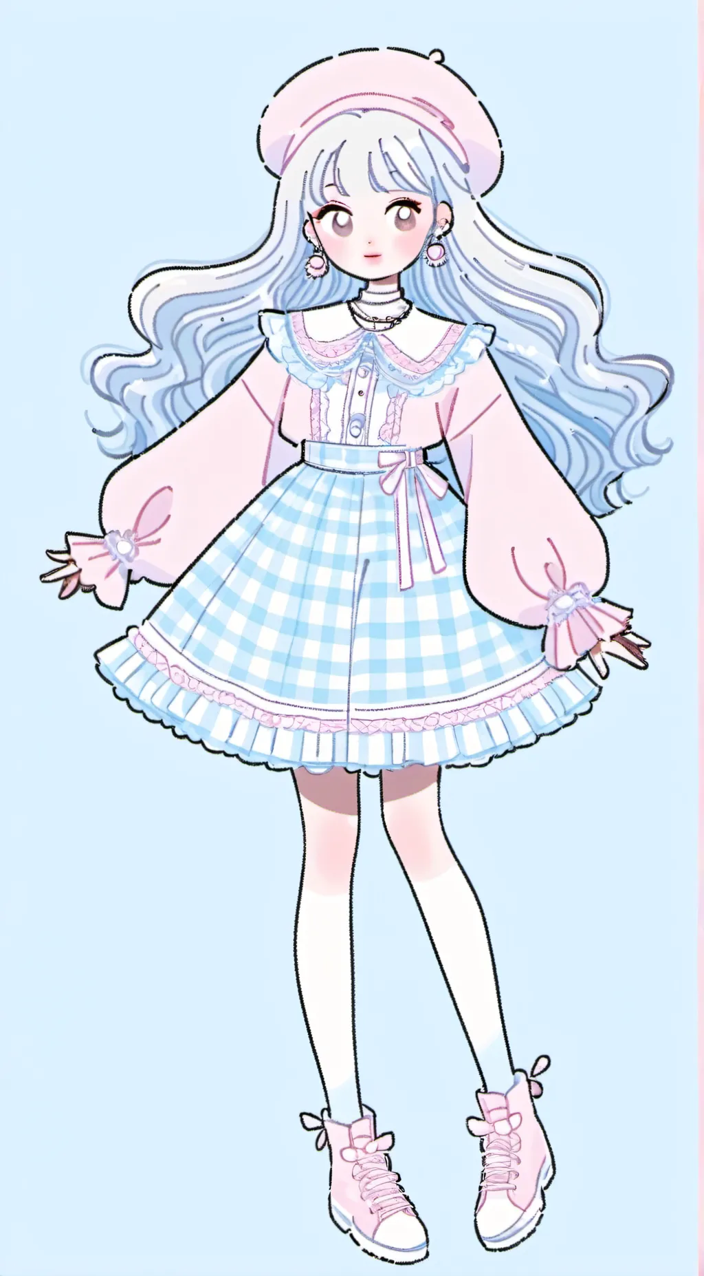 ai character: Lulu  background