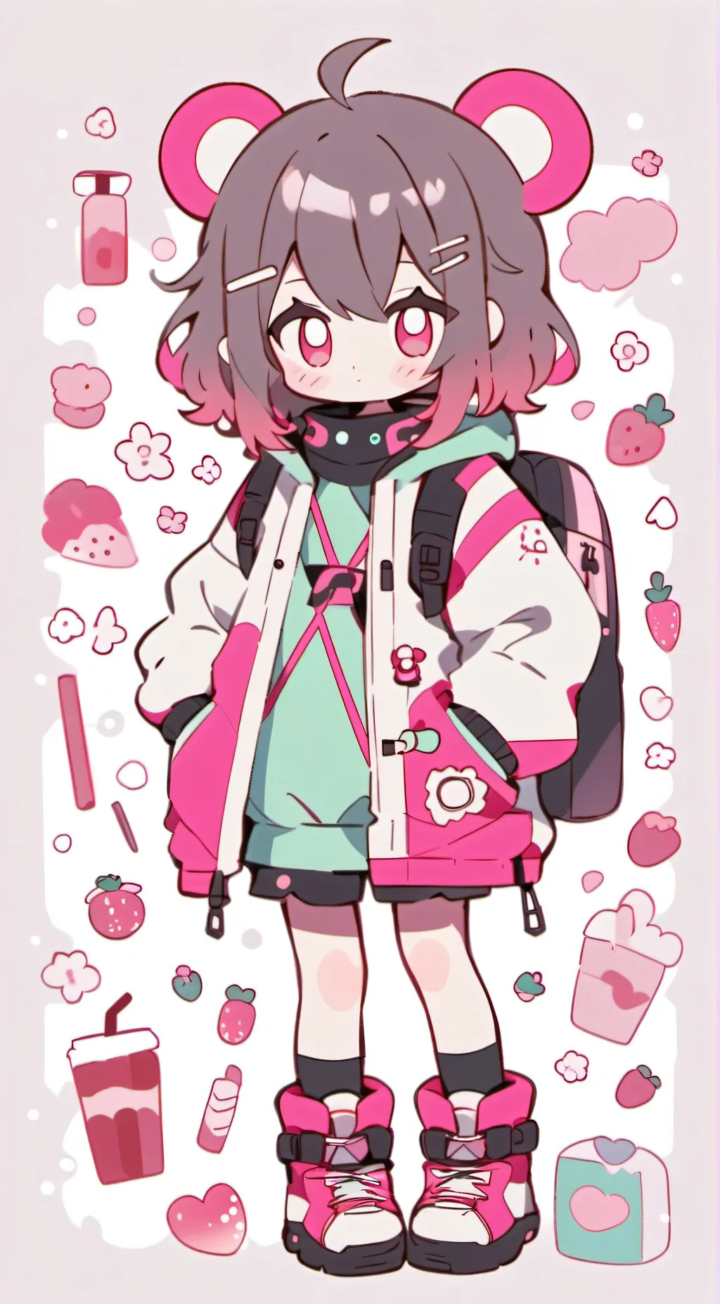 ai character: Family fnaf background