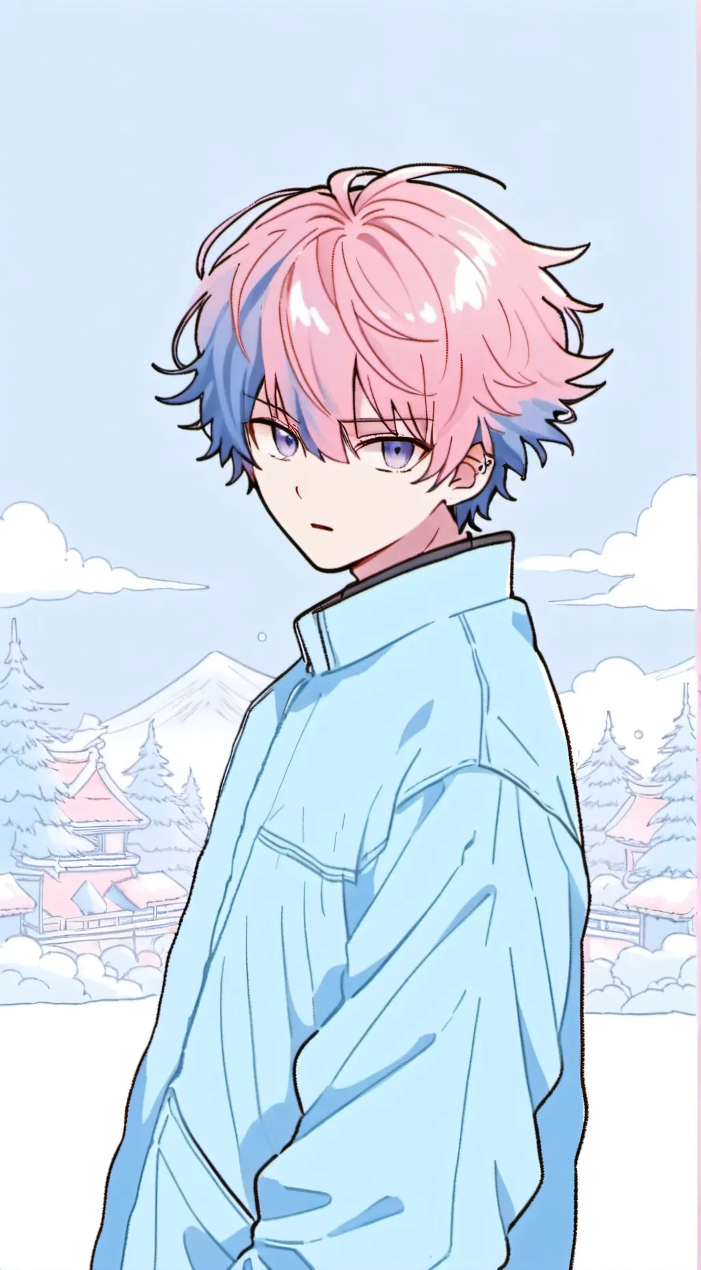 ai character: Luke  background