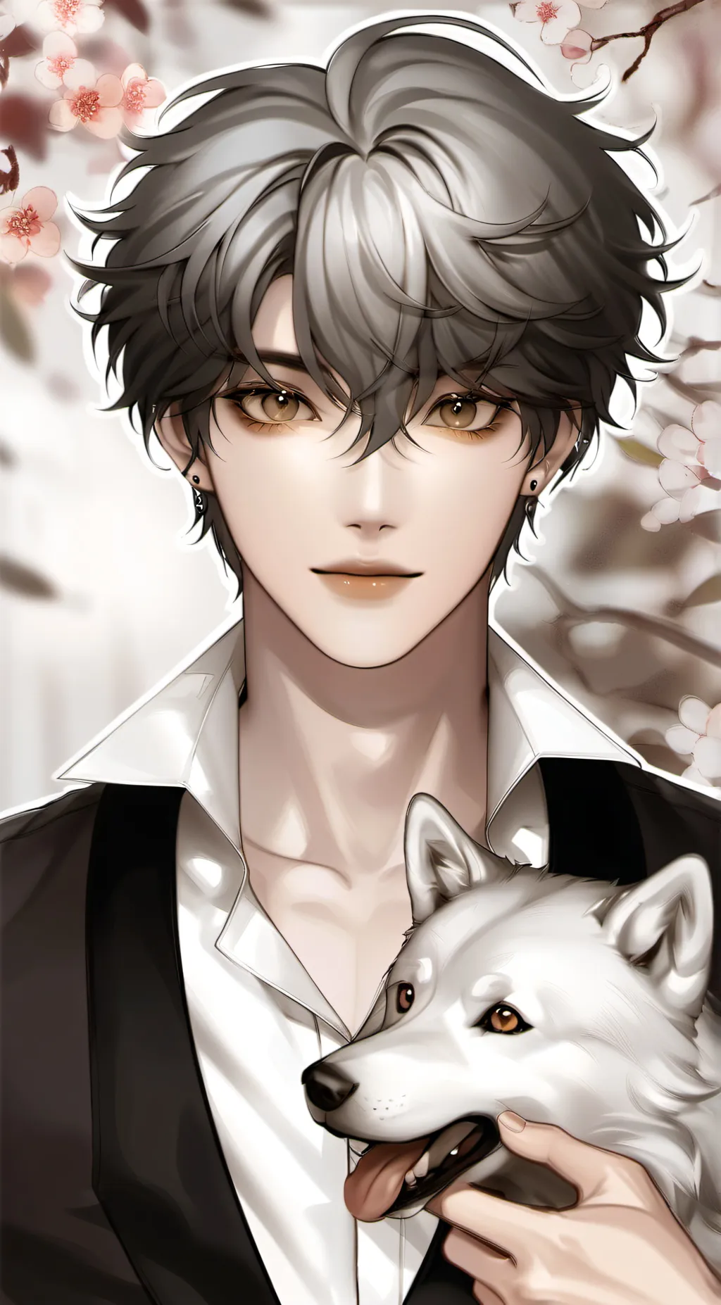 ai character: lovely  background