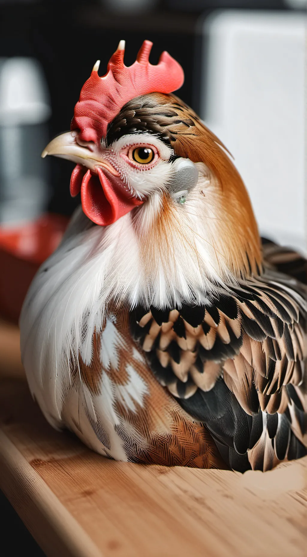 ai character: Chicken background