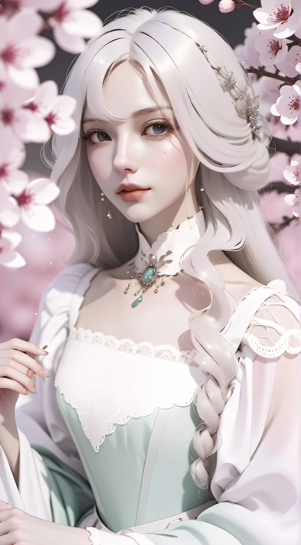 ai character: Vicky background