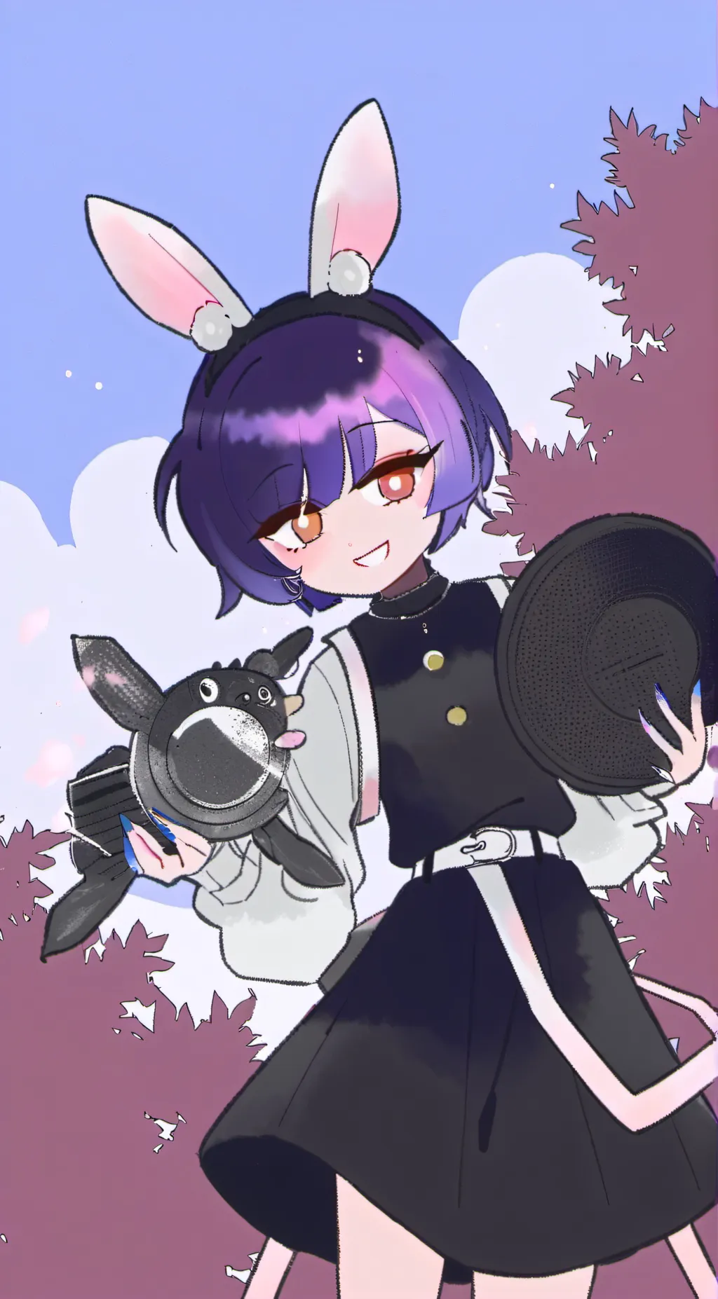 ai character: Bonfie  background