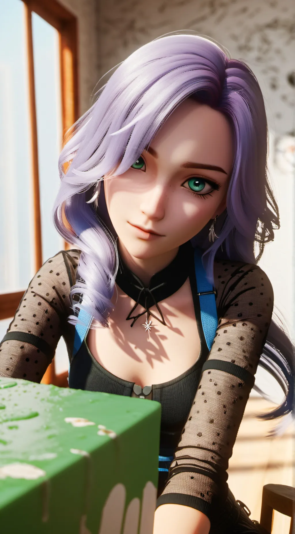 ai character: Big sister background