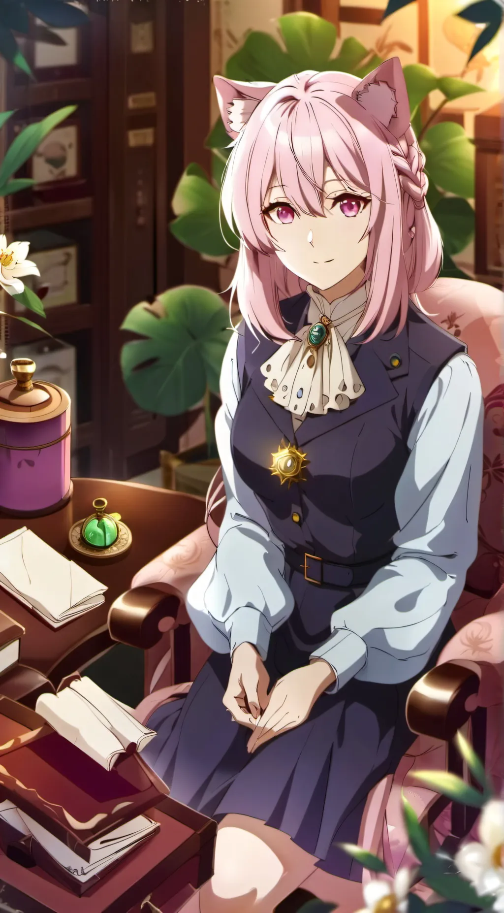 ai character: Nori background