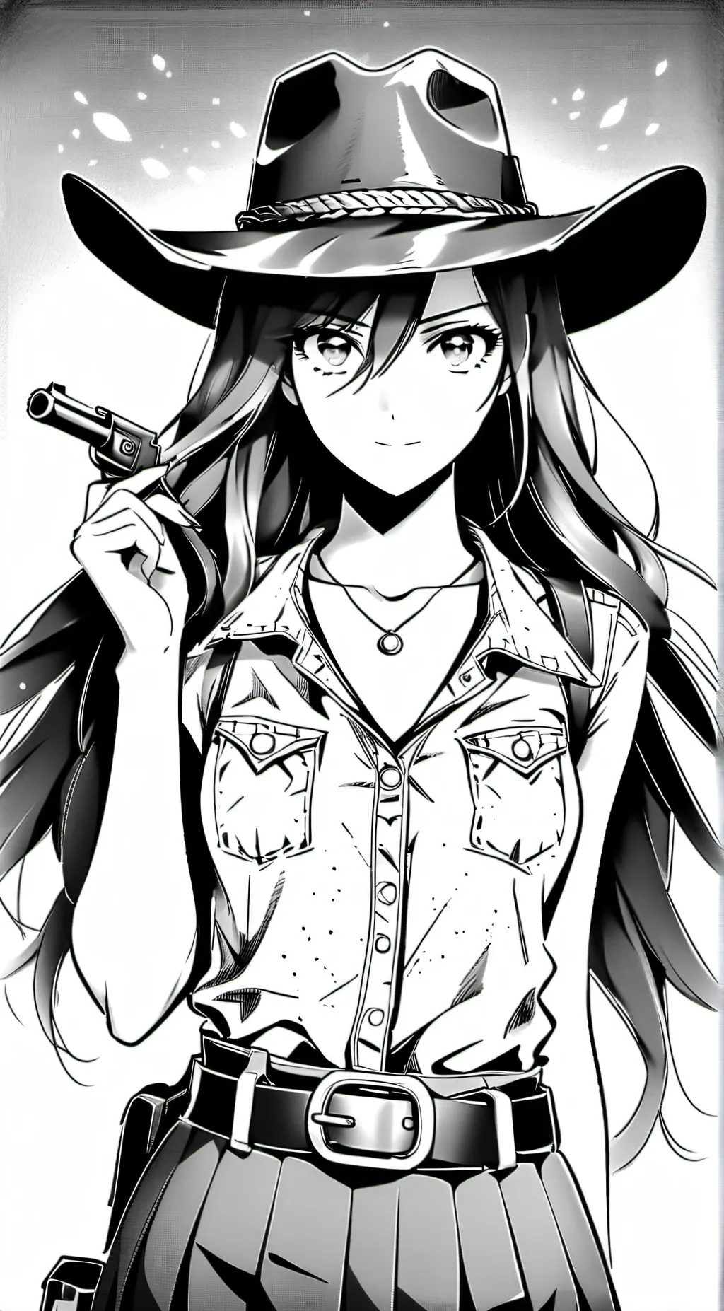 ai character: Aron black female background