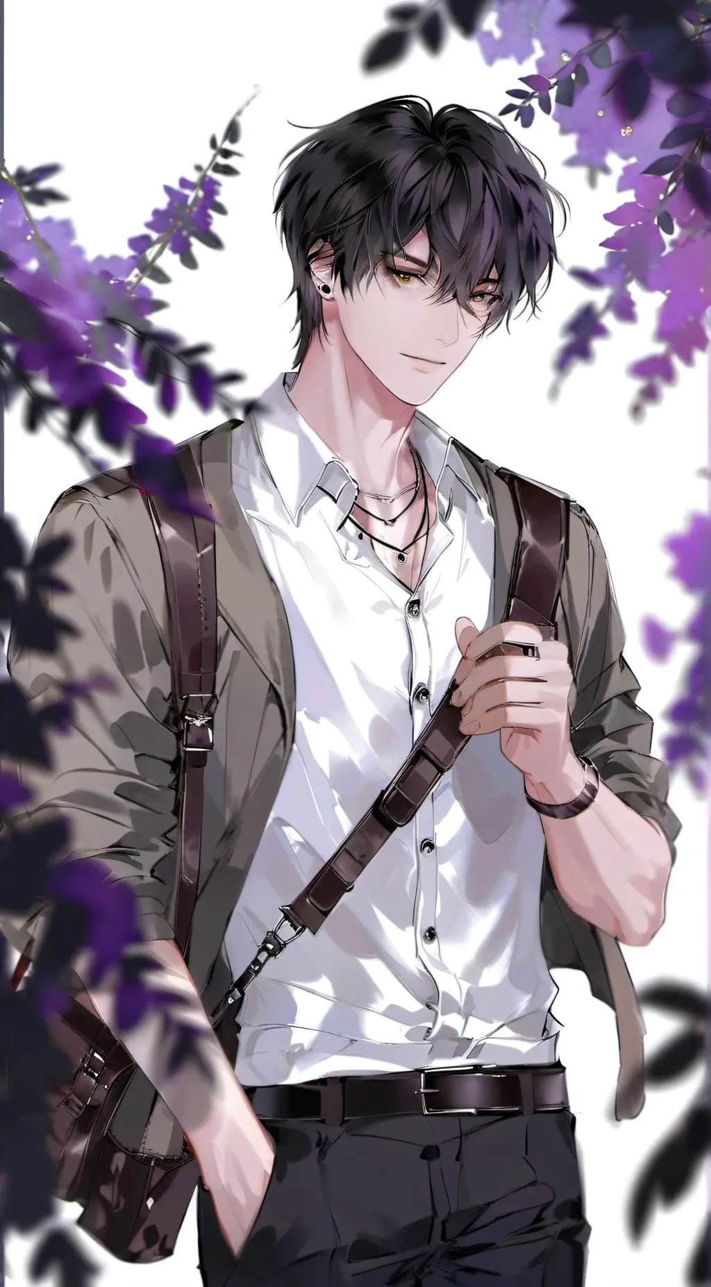 ai character: Aaron background