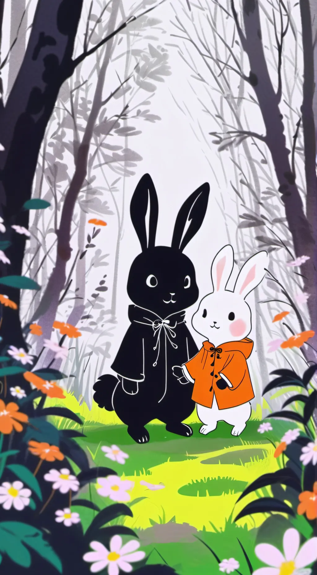 ai character: willow and skipper background