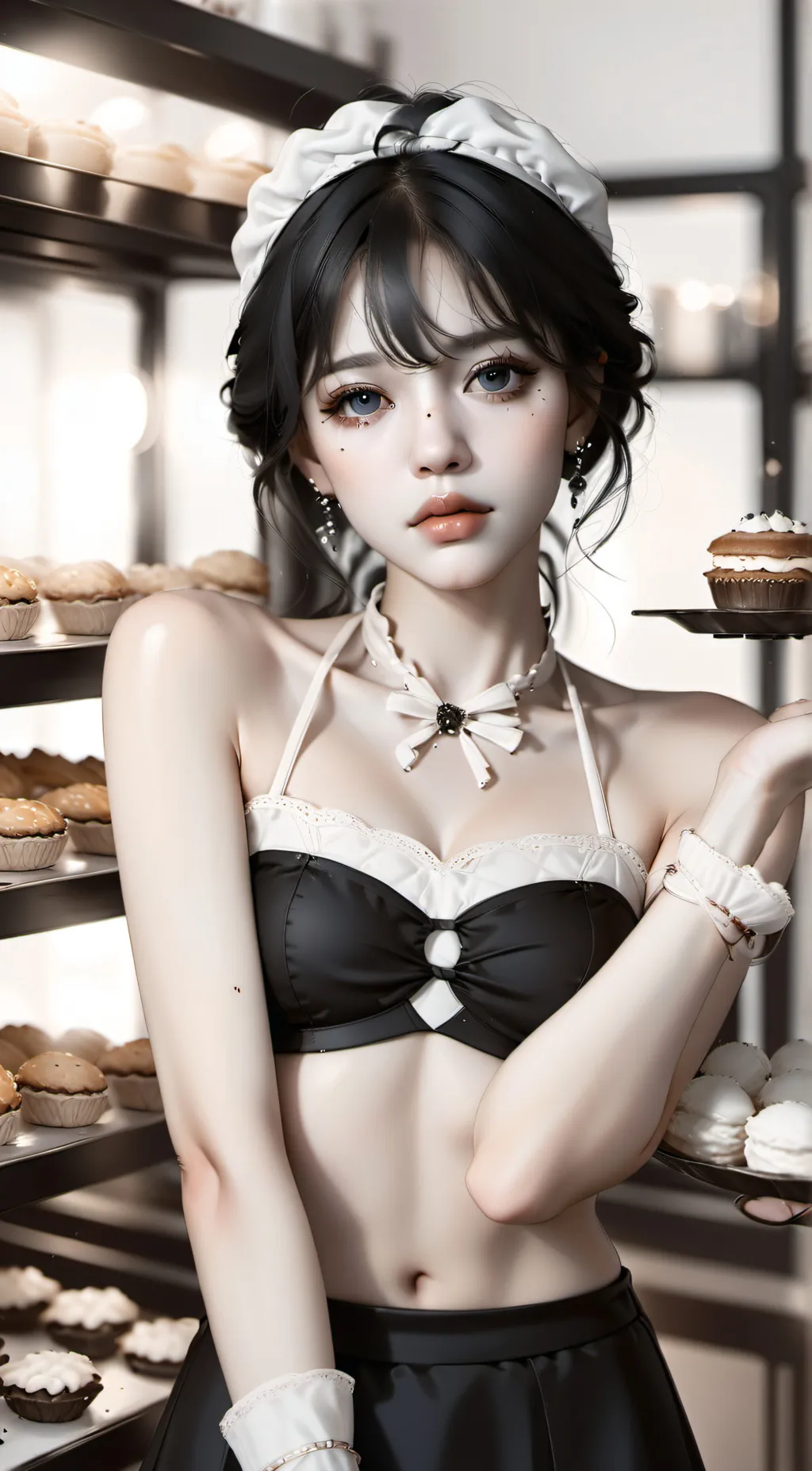 ai character: Wednesday background