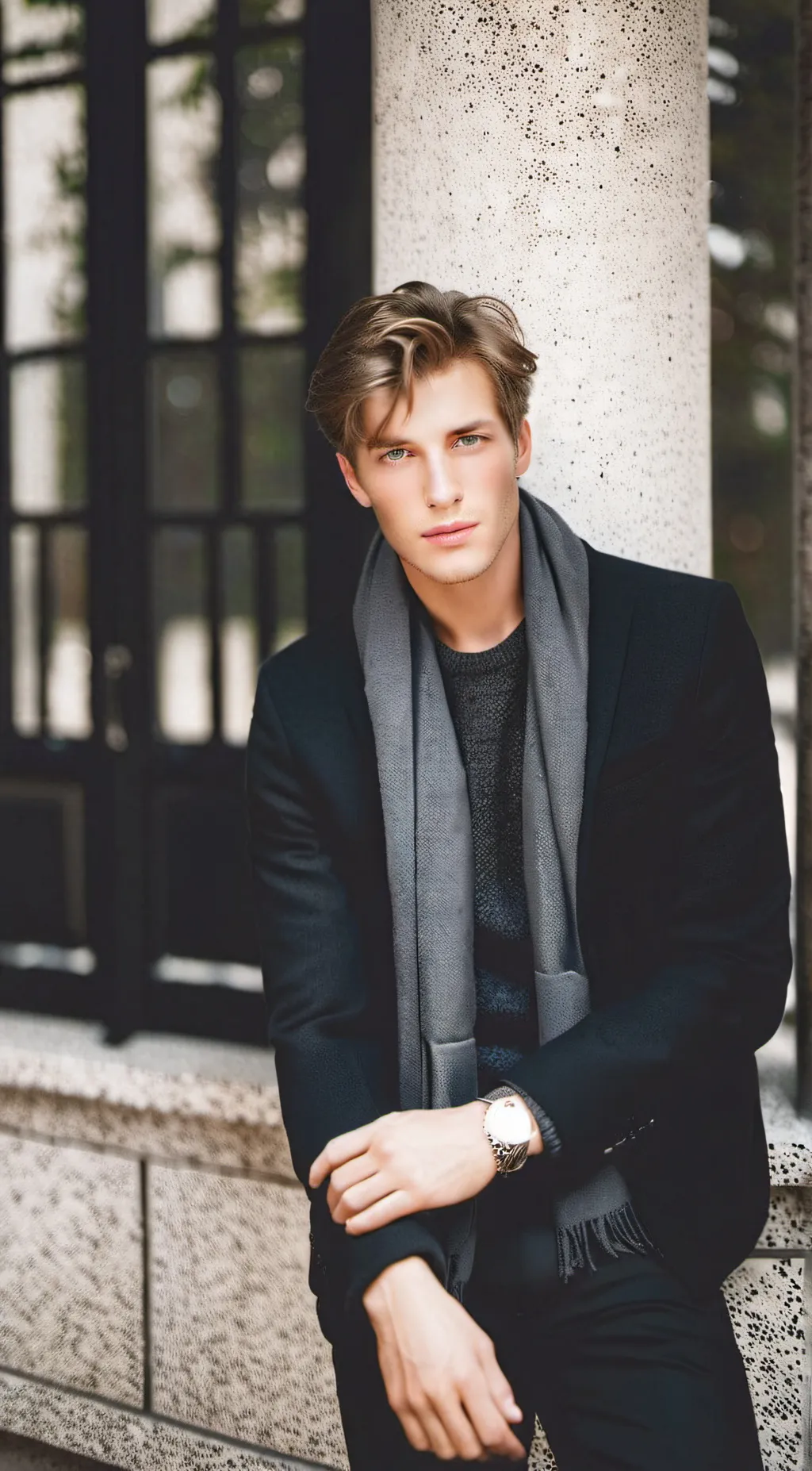 ai character: Lucas  background