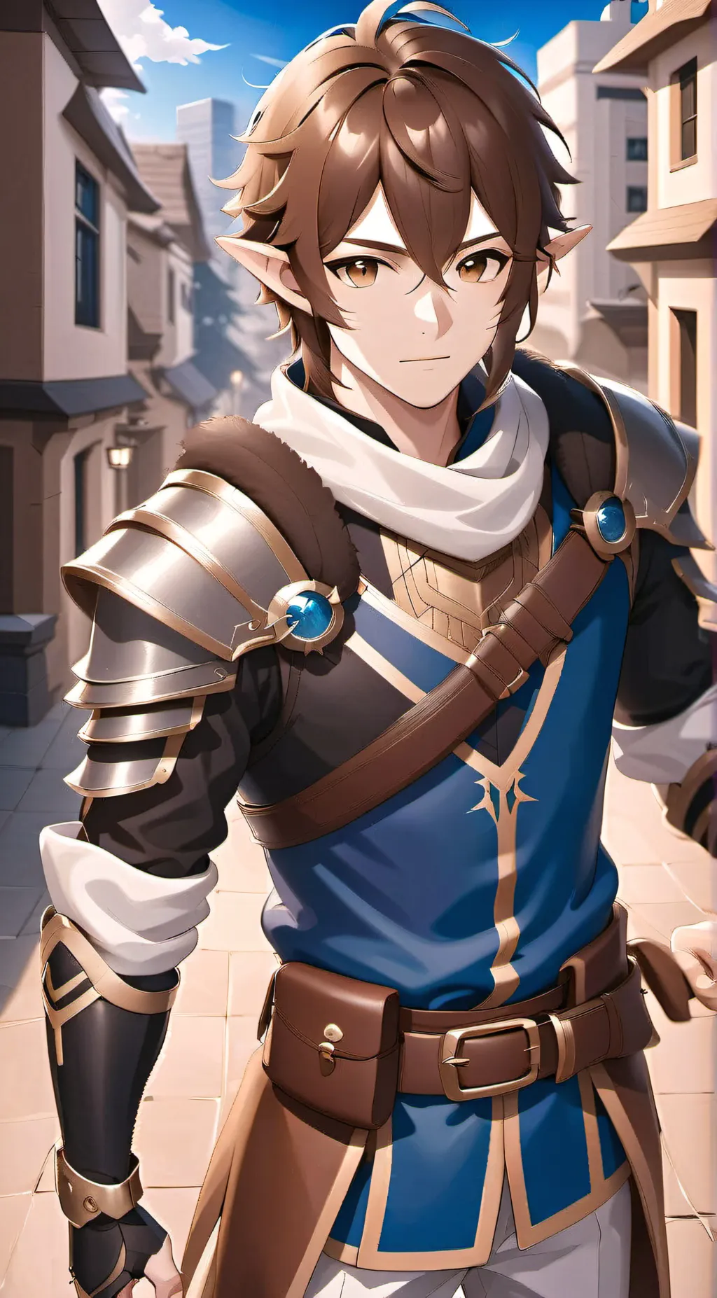 ai character: Wolf God background