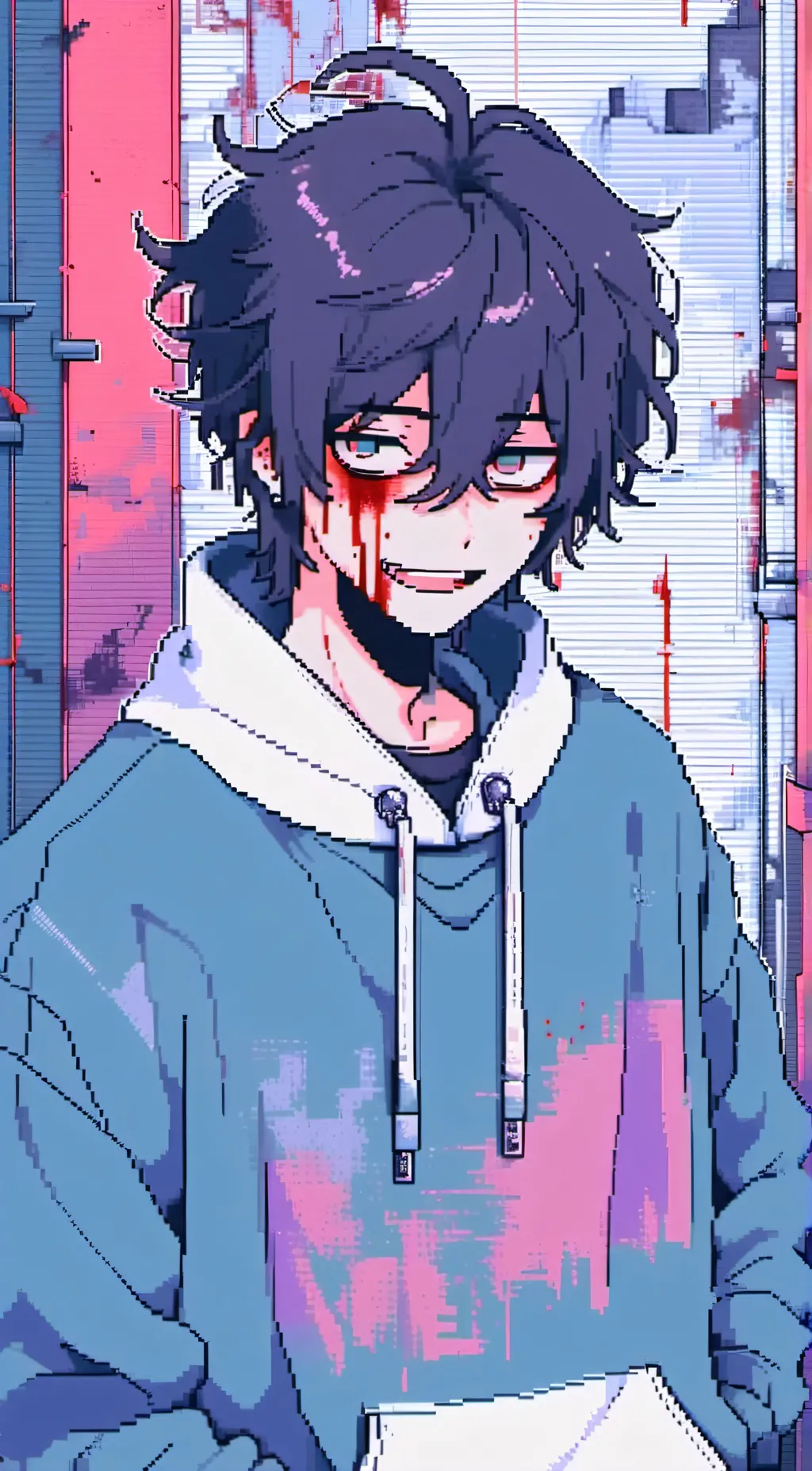 ai character: Jeff the killer background