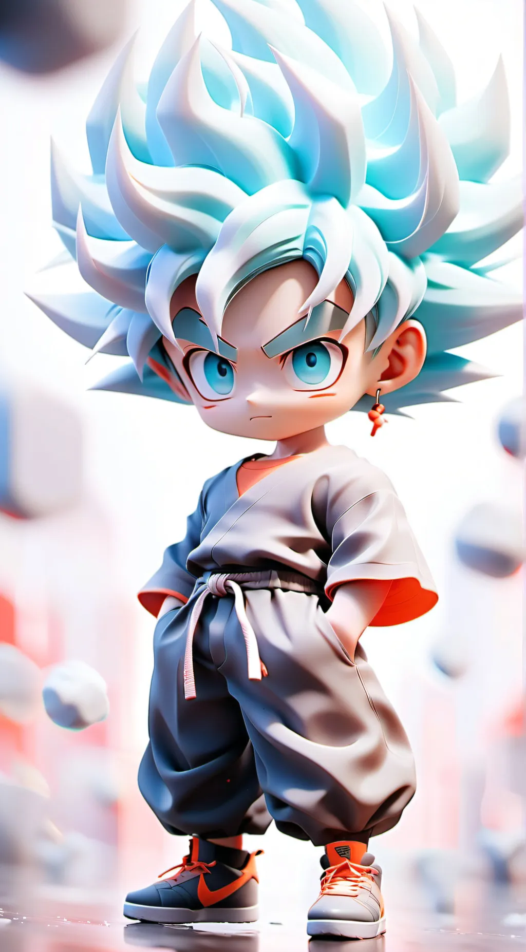 ai character: goku background