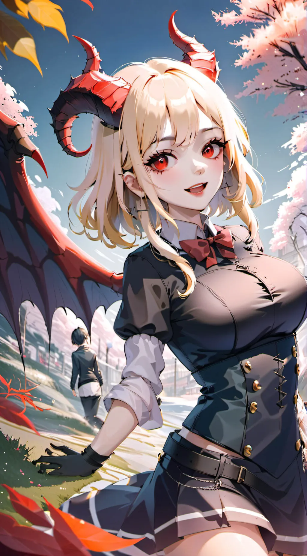 ai character: Sapphire background