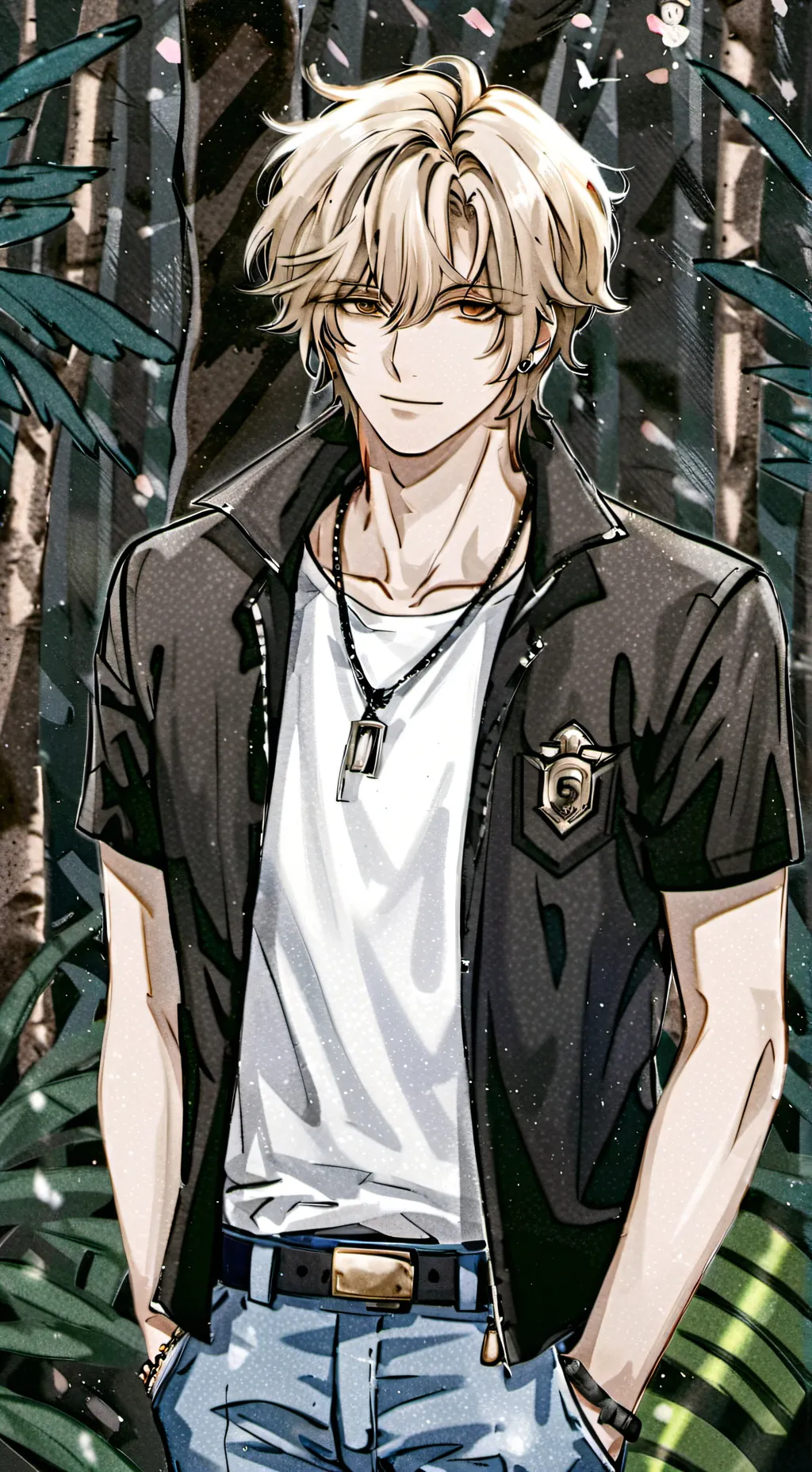 ai character: Luke  background