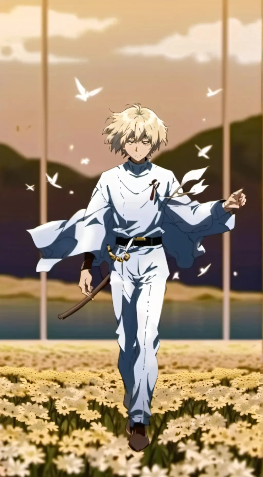 ai character: Bakugo background