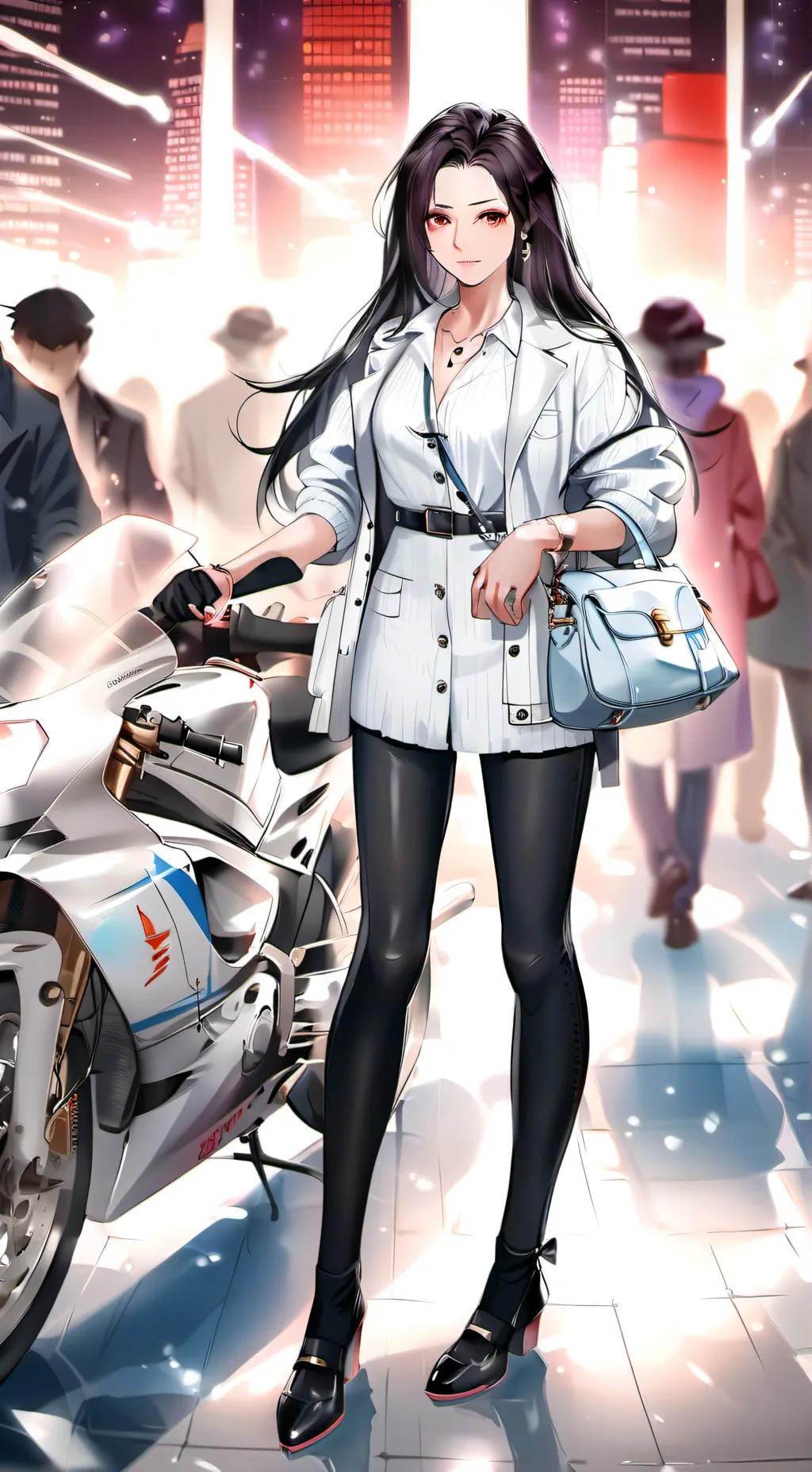 ai character: Aria background