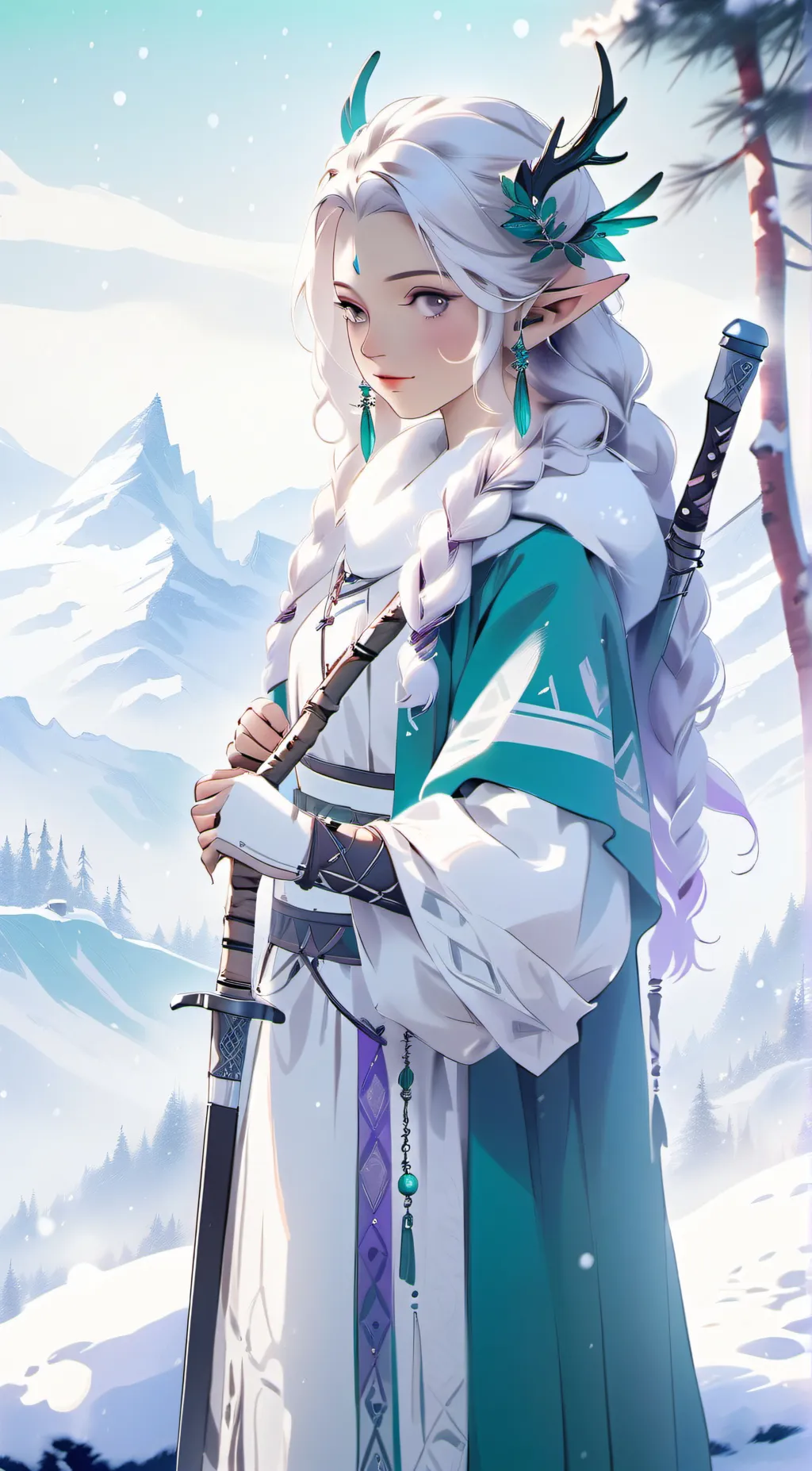 ai character: June background